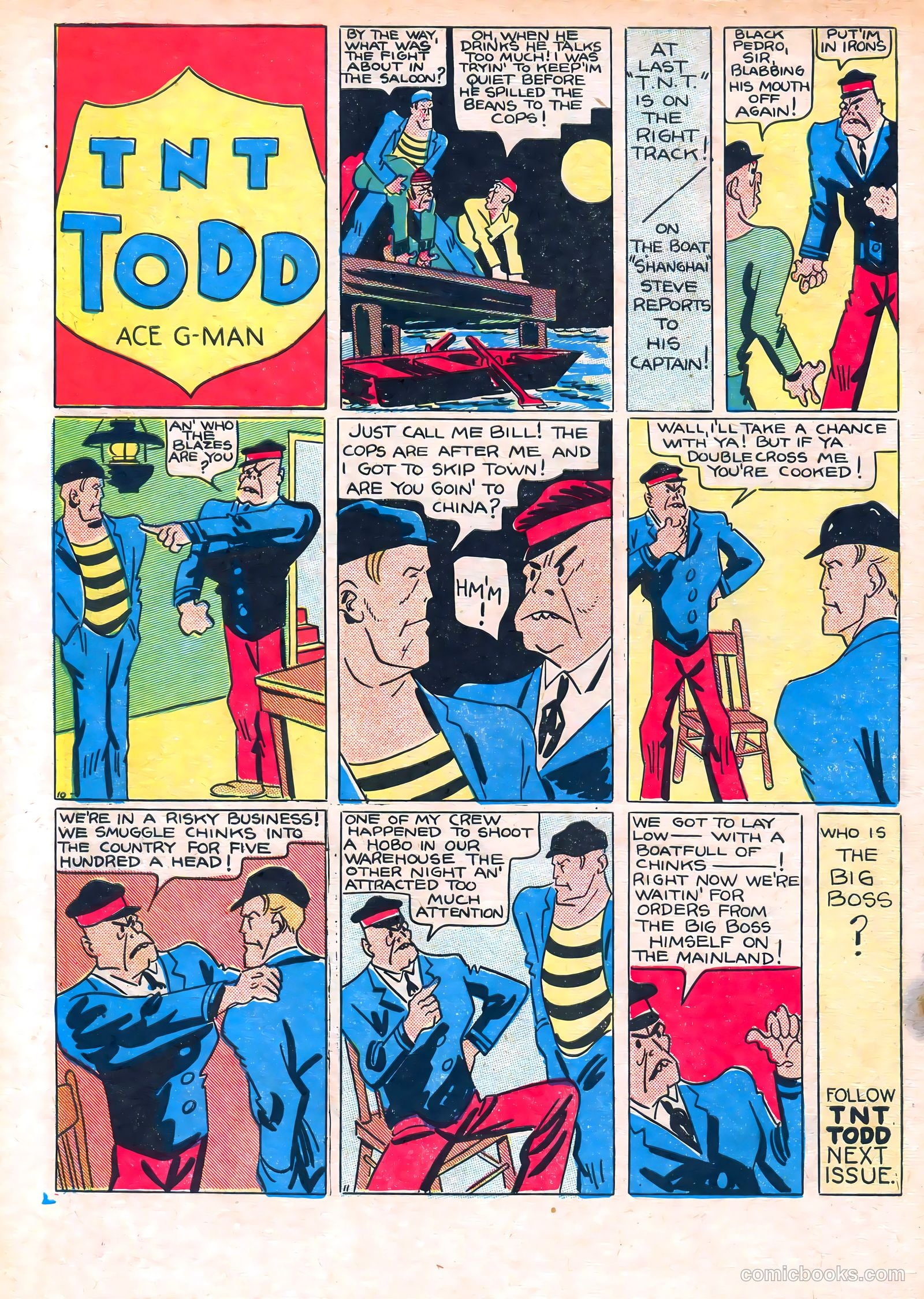 Keen Detective Funnies #3 — page 18 of 52