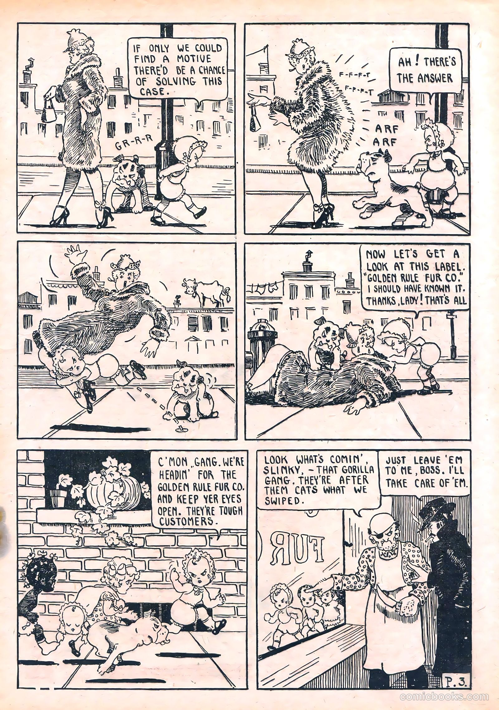 Keen Detective Funnies #3 — page 21 of 52