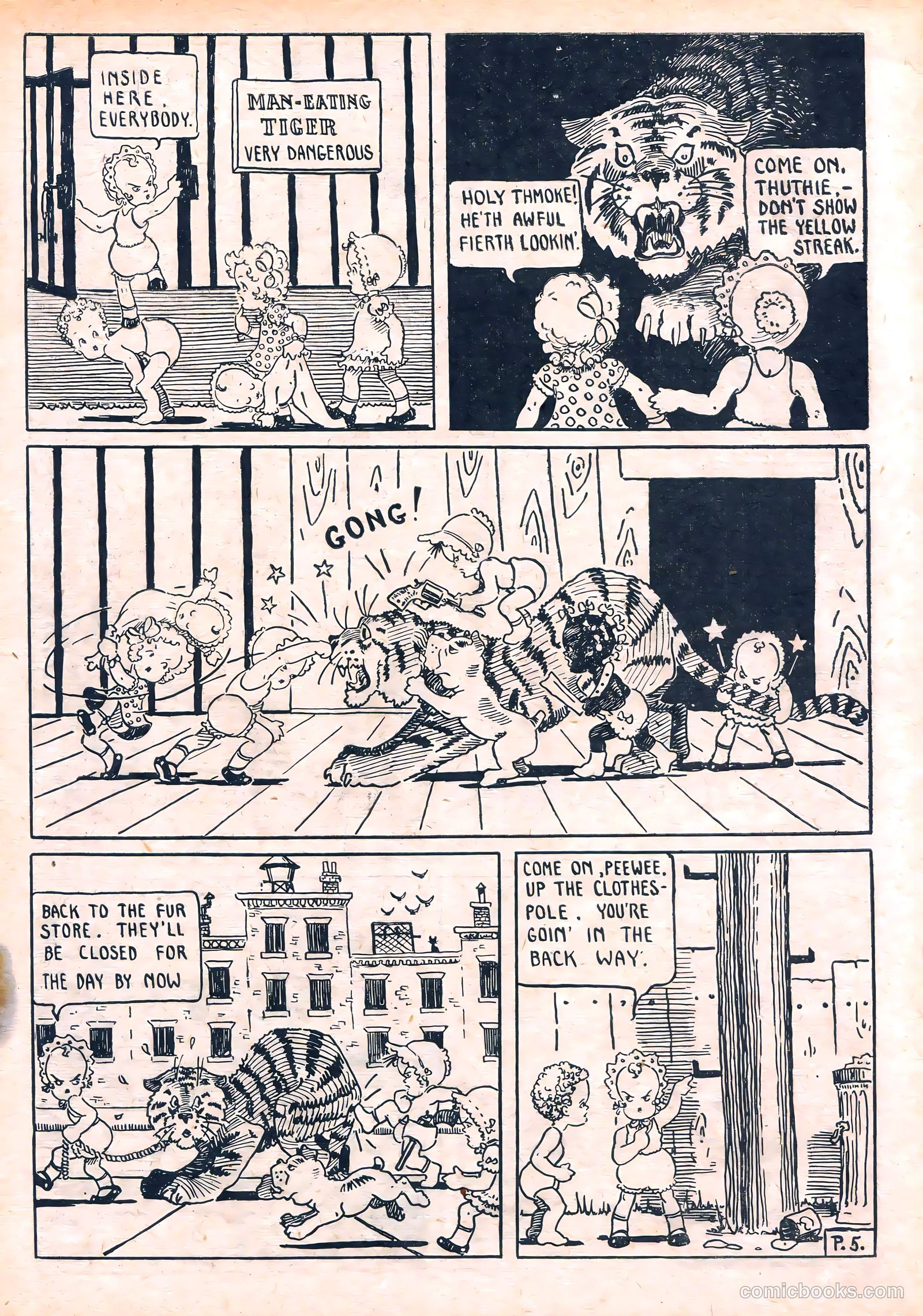 Keen Detective Funnies #3 — page 23 of 52