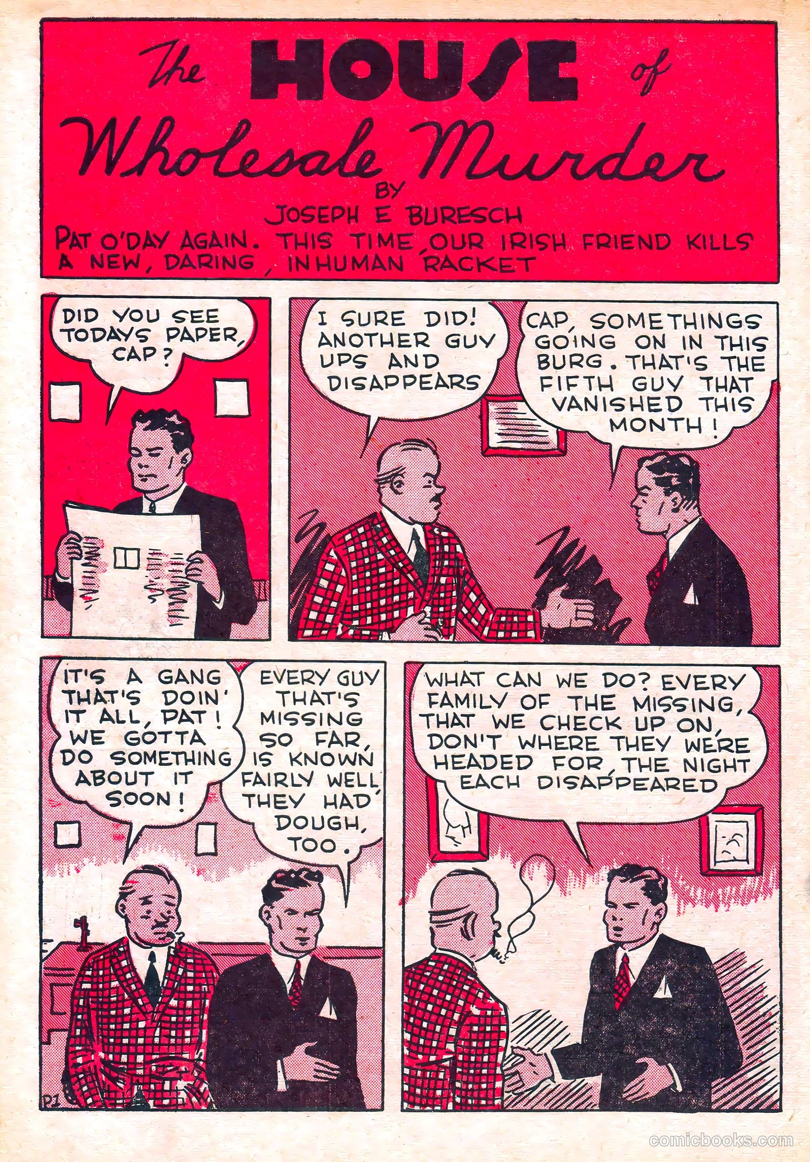Keen Detective Funnies #3 — page 26 of 52