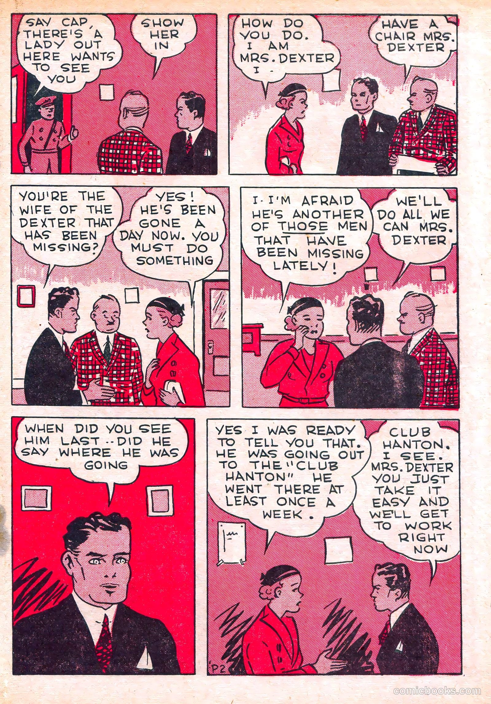 Keen Detective Funnies #3 — page 27 of 52