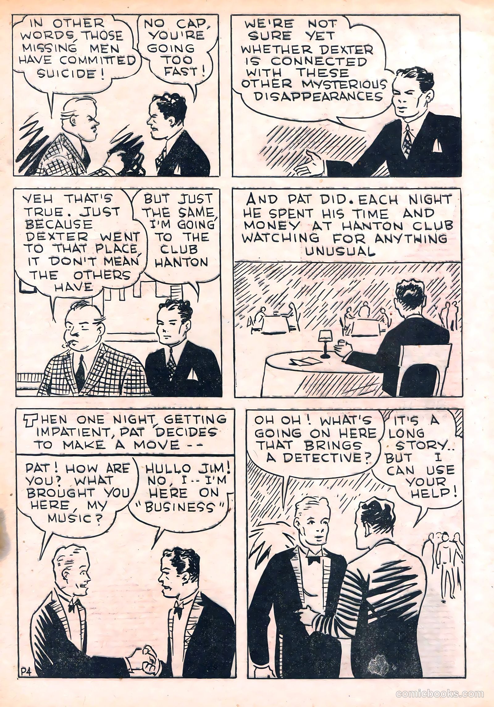 Keen Detective Funnies #3 — page 29 of 52