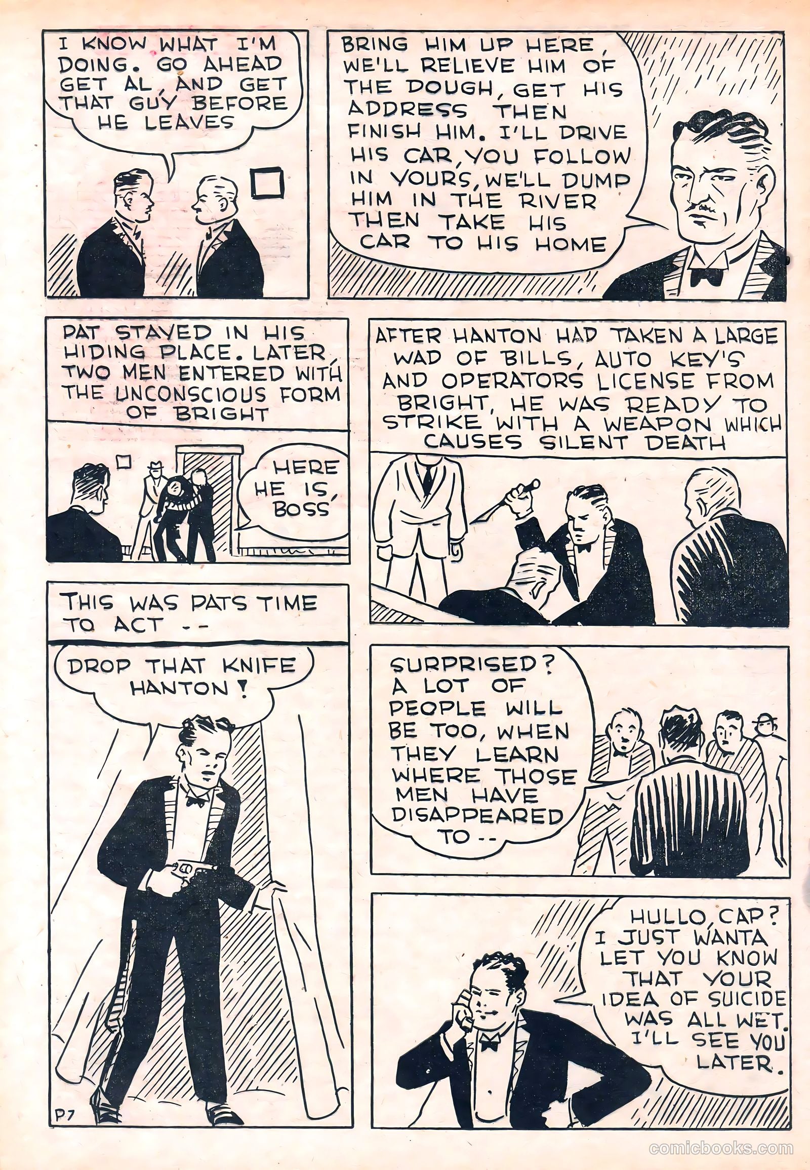 Keen Detective Funnies #3 — page 32 of 52