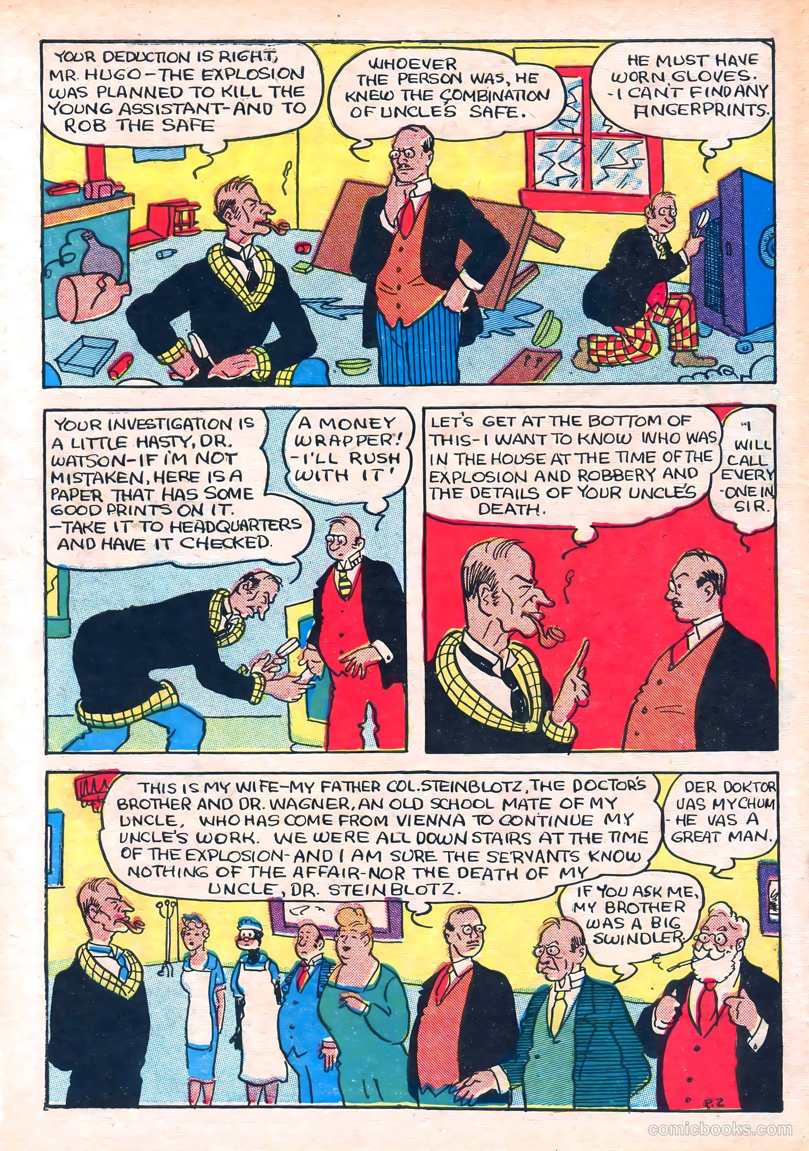 Keen Detective Funnies #3 — page 42 of 52