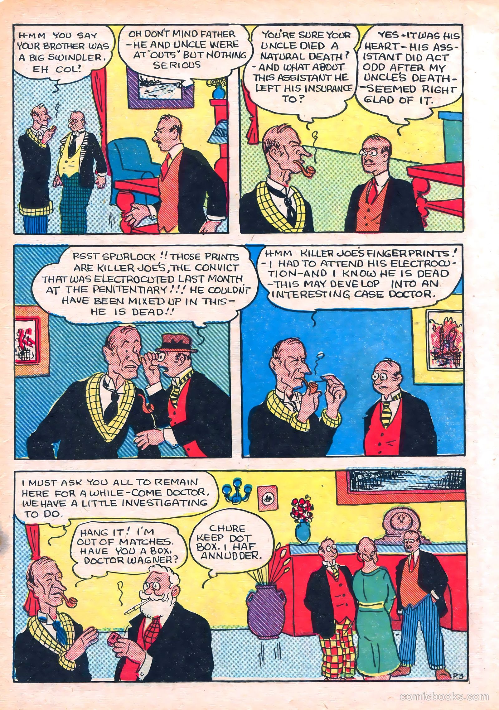 Keen Detective Funnies #3 — page 43 of 52