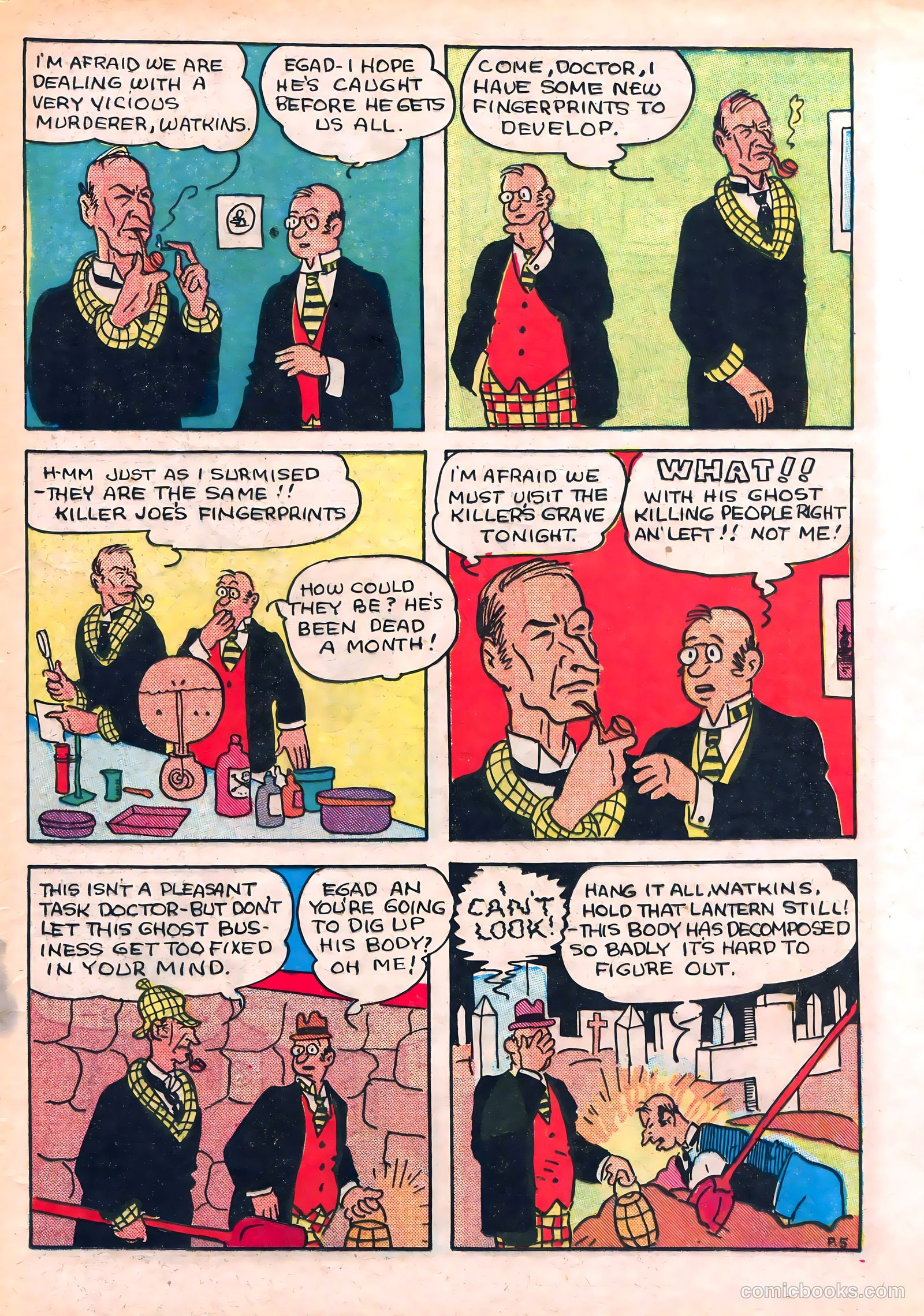 Keen Detective Funnies #3 — page 45 of 52