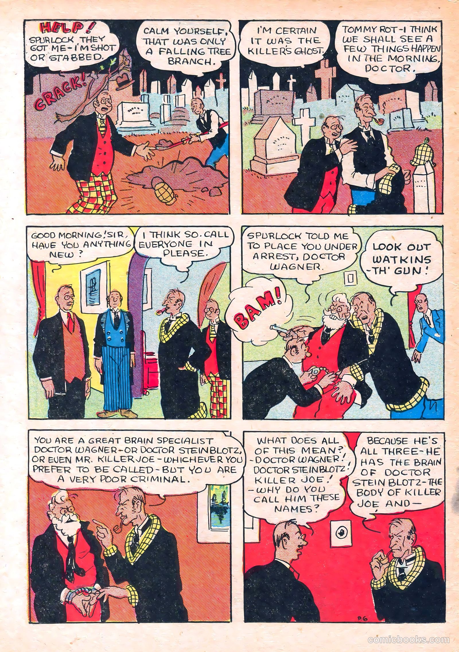 Keen Detective Funnies #3 — page 46 of 52