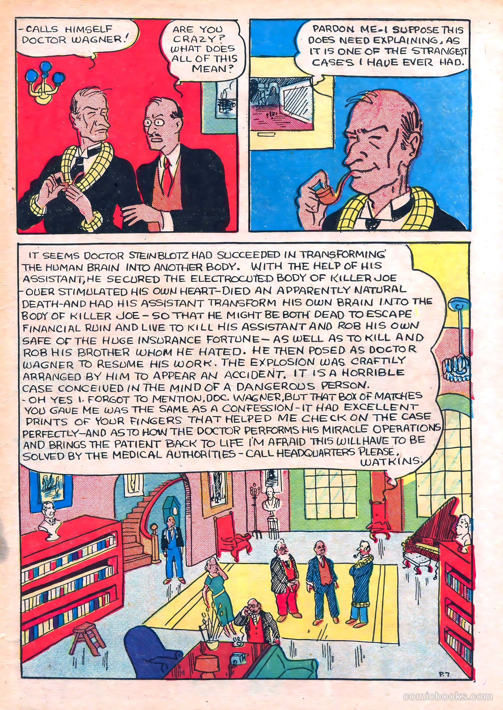 Keen Detective Funnies #3 — page 47 of 52