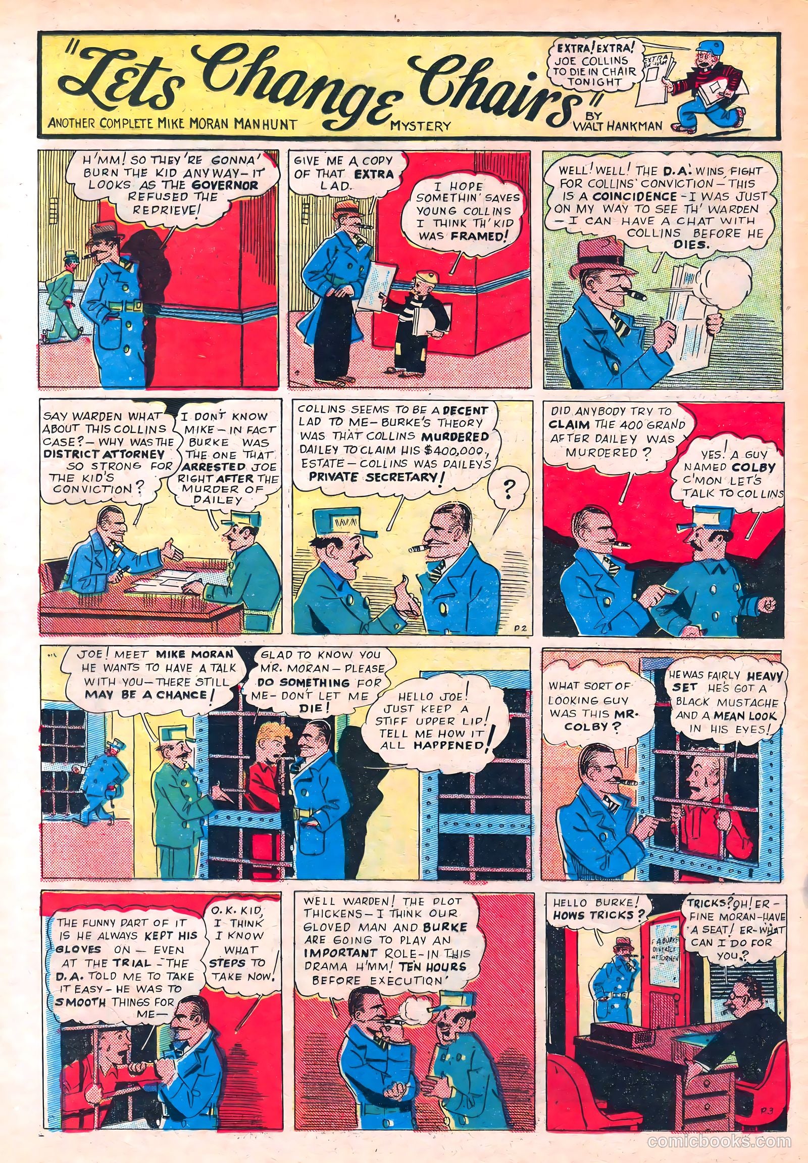 Keen Detective Funnies #3 — page 48 of 52