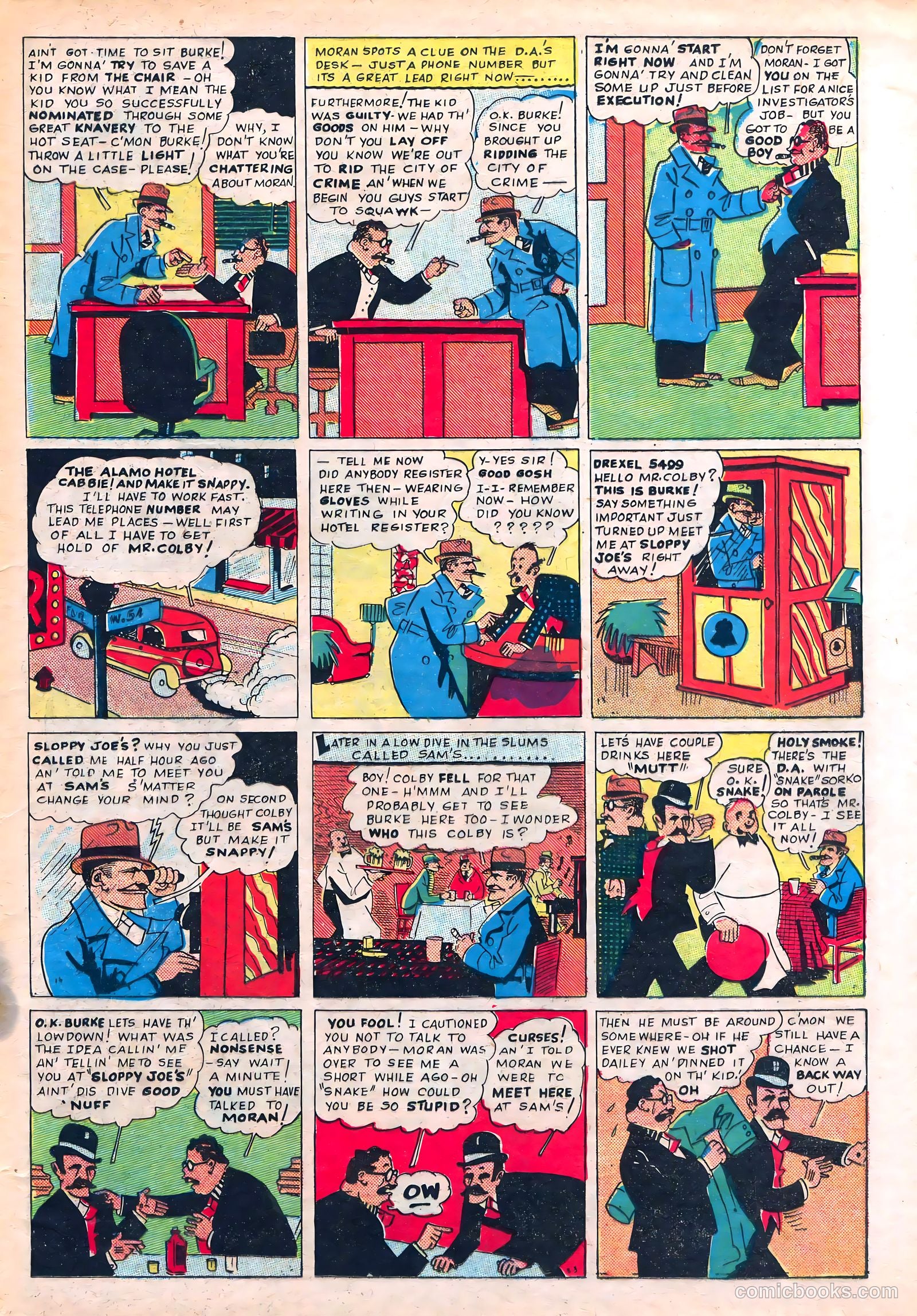 Keen Detective Funnies #3 — page 49 of 52