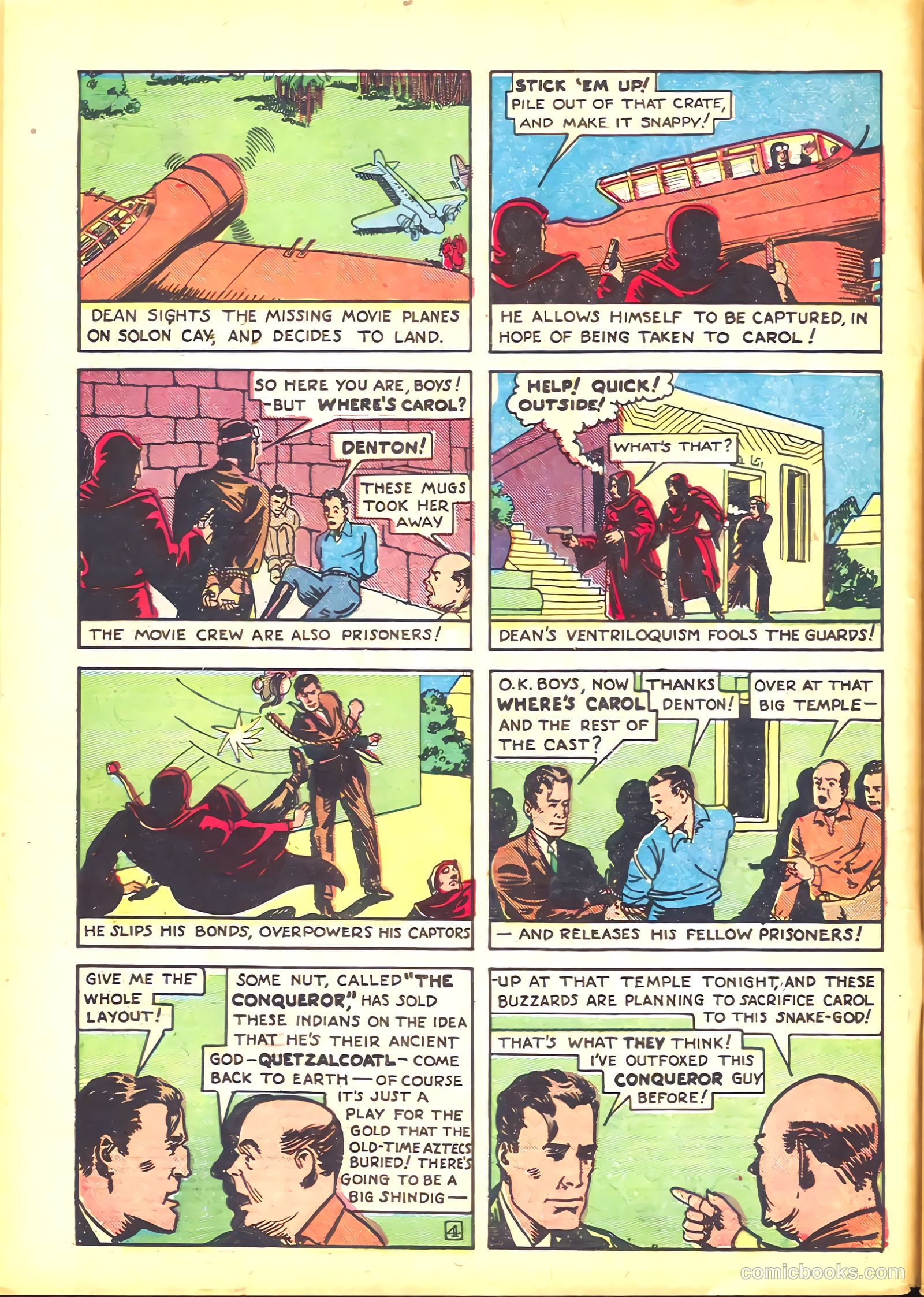 Keen Detective Funnies #6 — page 6 of 68