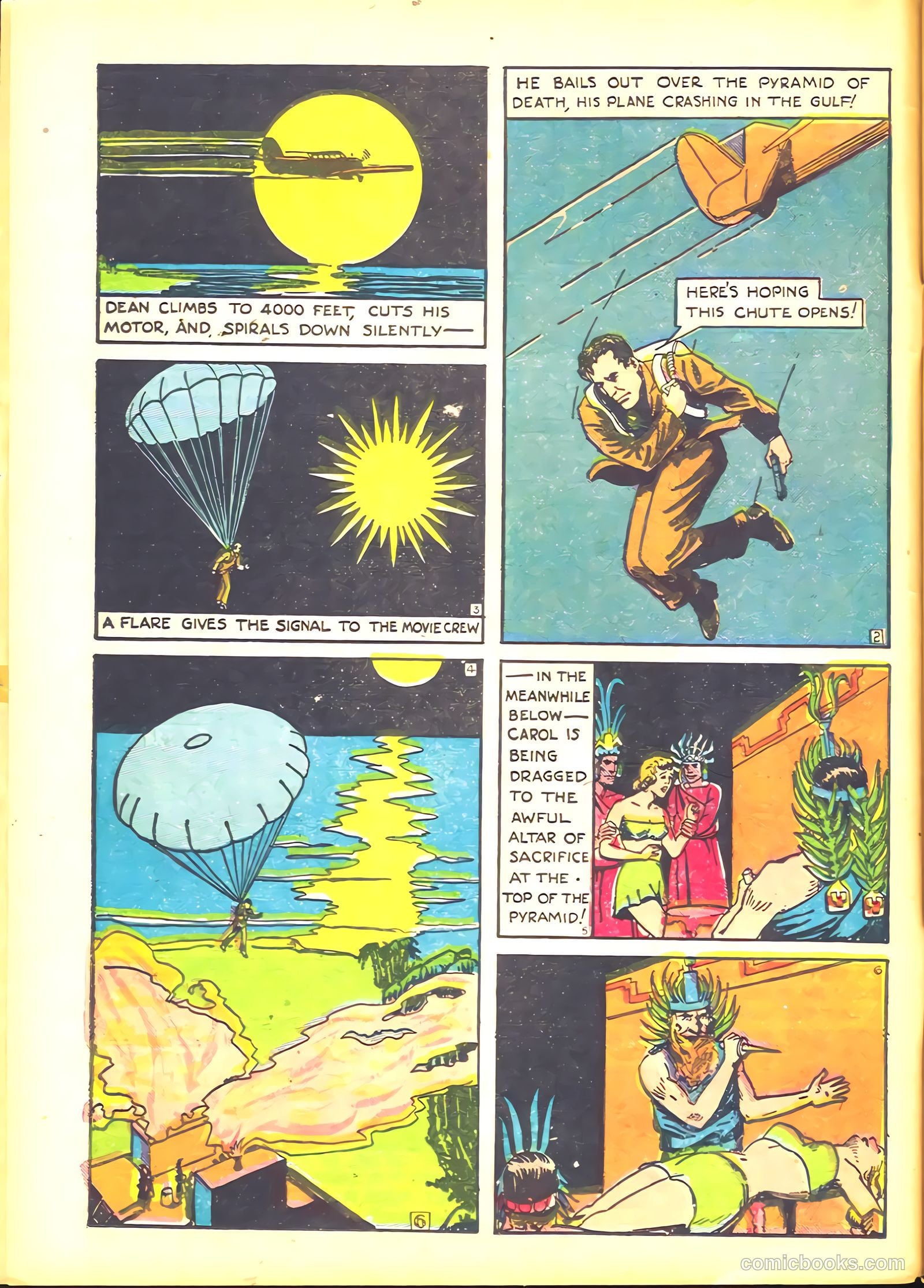 Keen Detective Funnies #6 — page 8 of 68