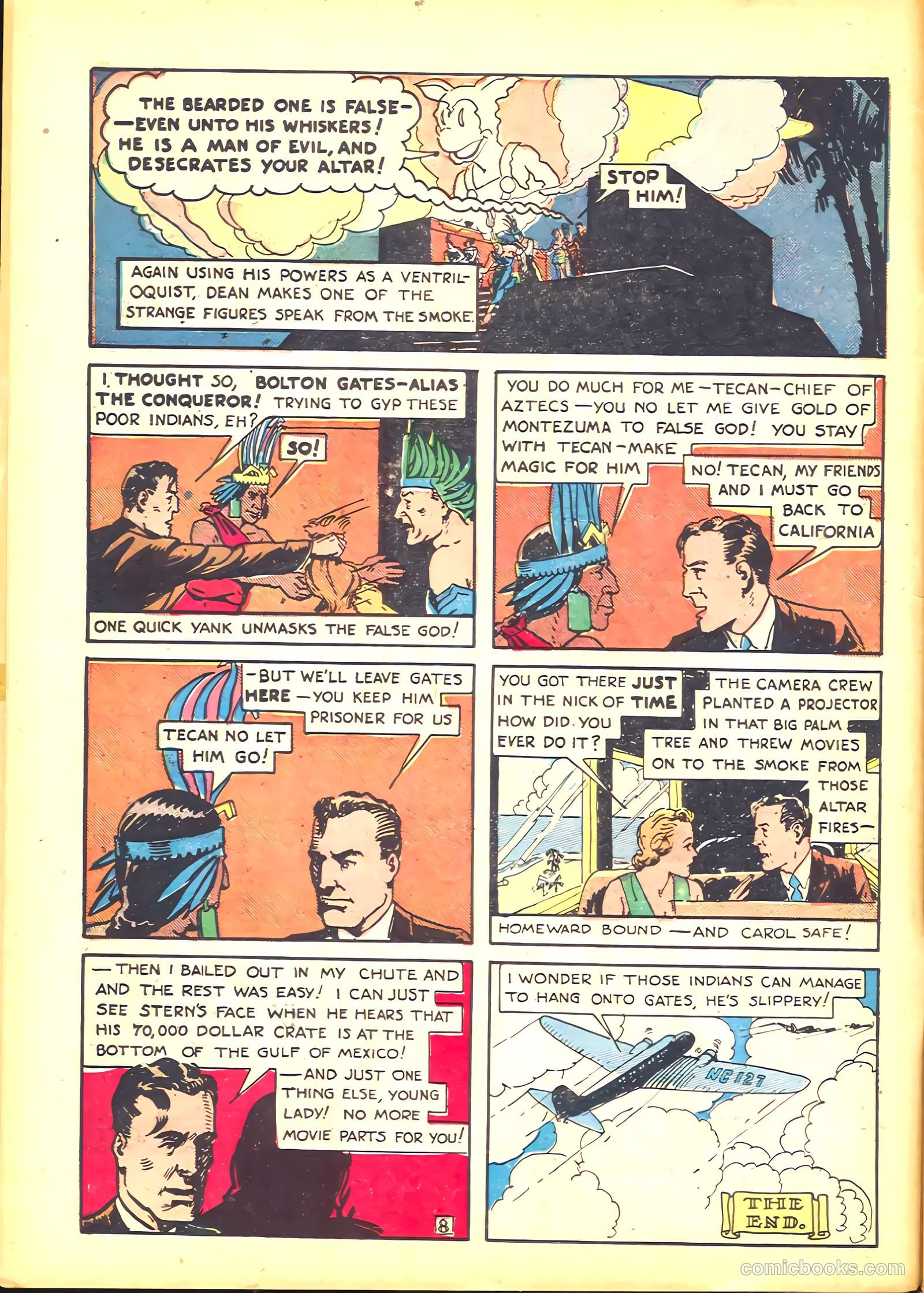 Keen Detective Funnies #6 — page 10 of 68
