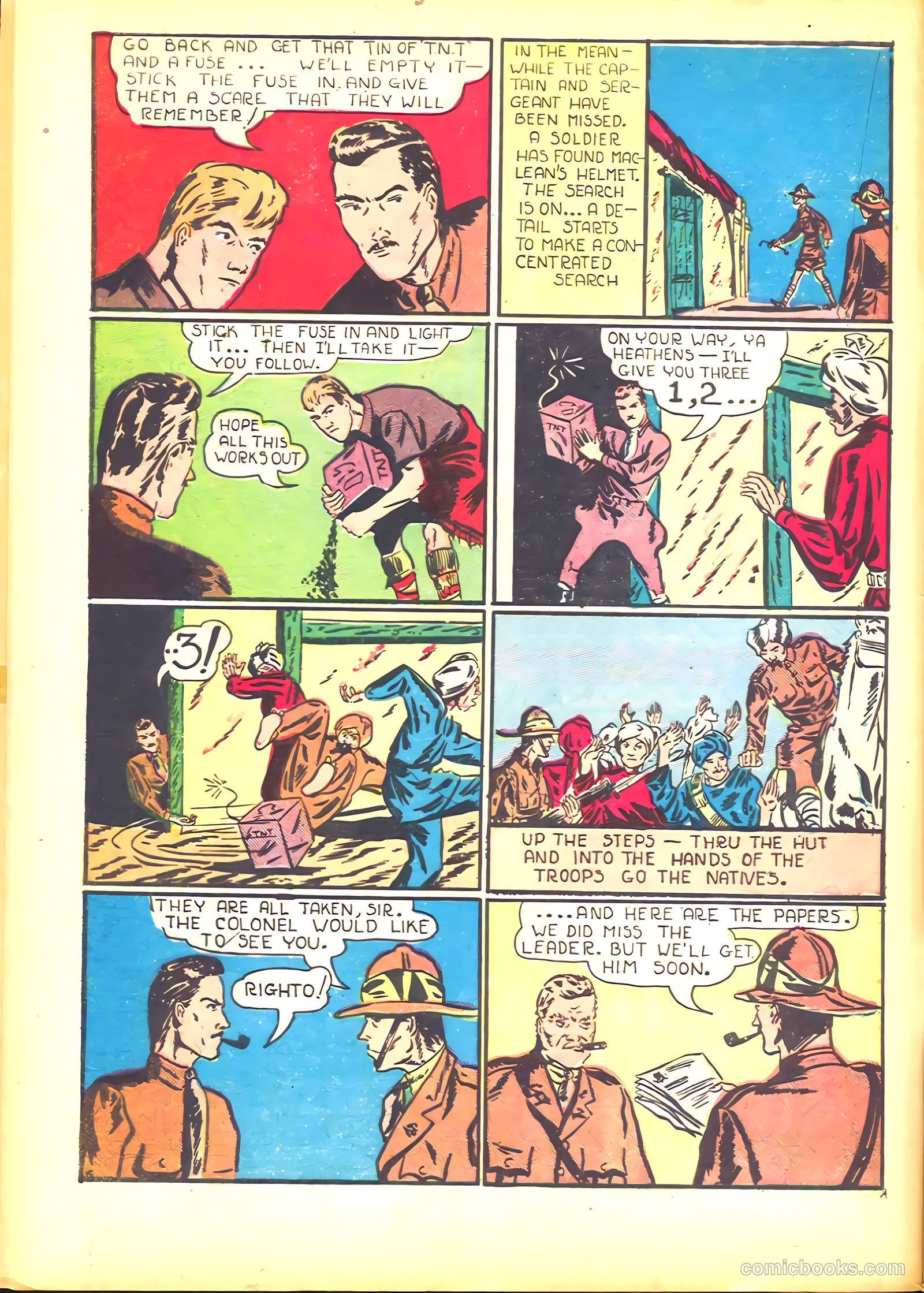 Keen Detective Funnies #6 — page 16 of 68