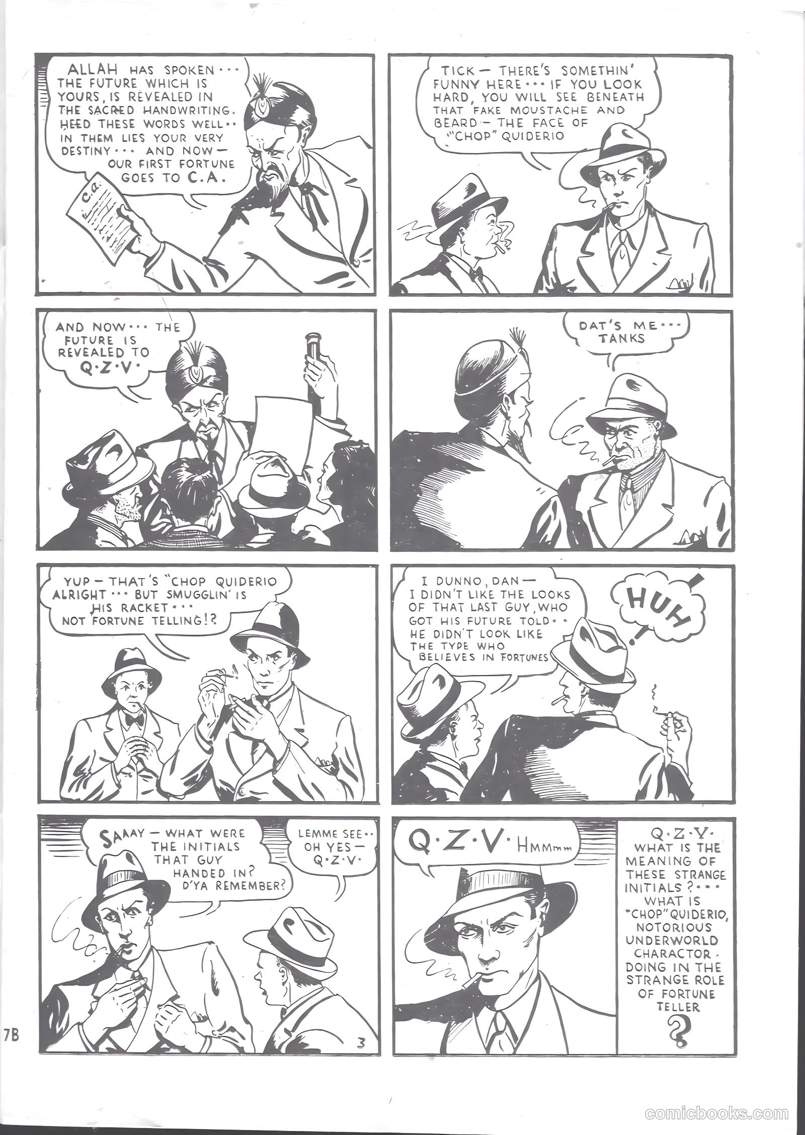 Keen Detective Funnies #6 — page 19 of 68