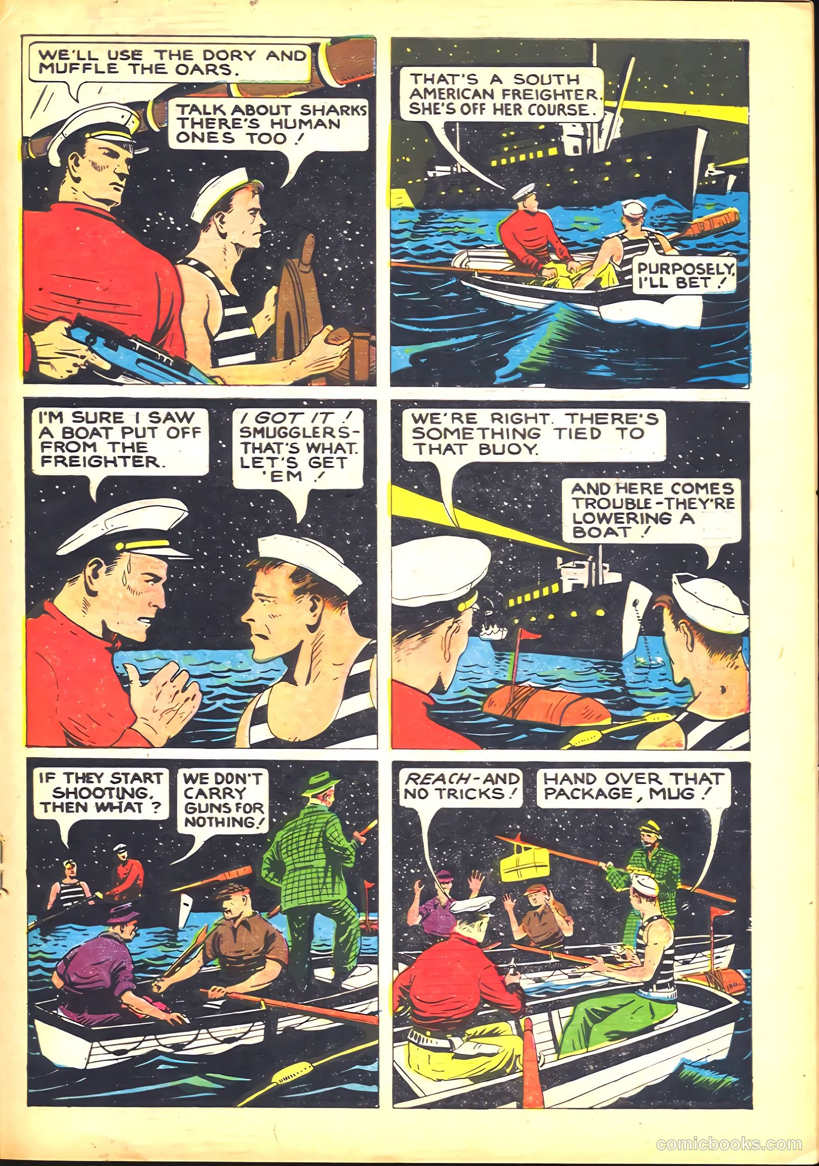 Keen Detective Funnies #6 — page 35 of 68