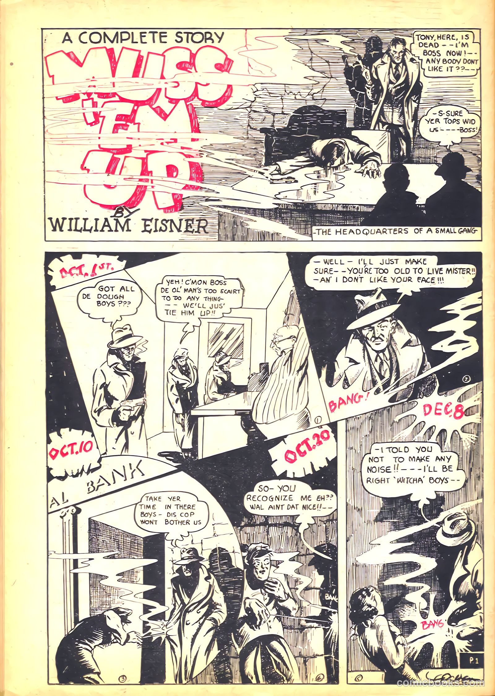 Keen Detective Funnies #6 — page 50 of 68
