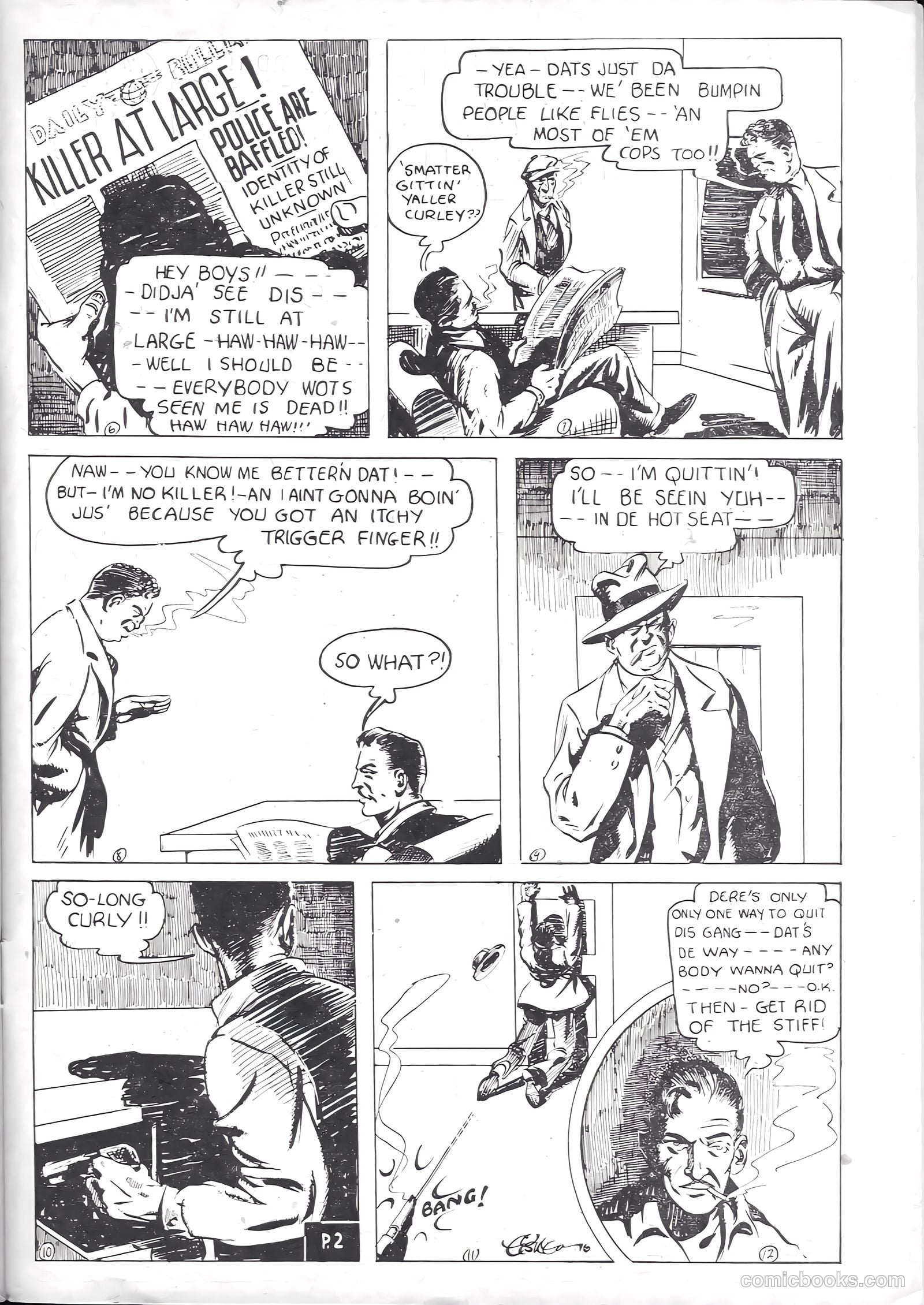 Keen Detective Funnies #6 — page 51 of 68