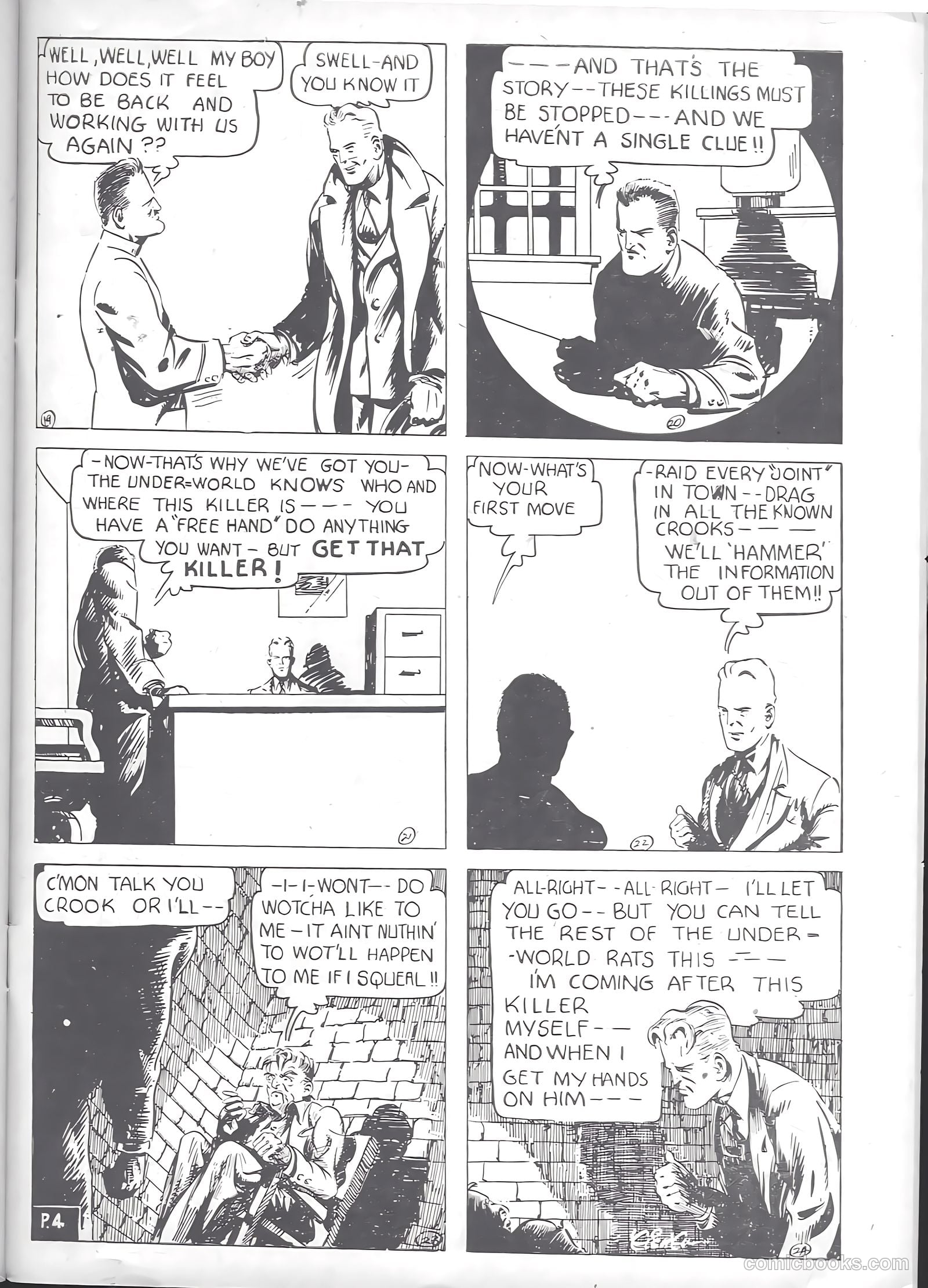 Keen Detective Funnies #6 — page 53 of 68
