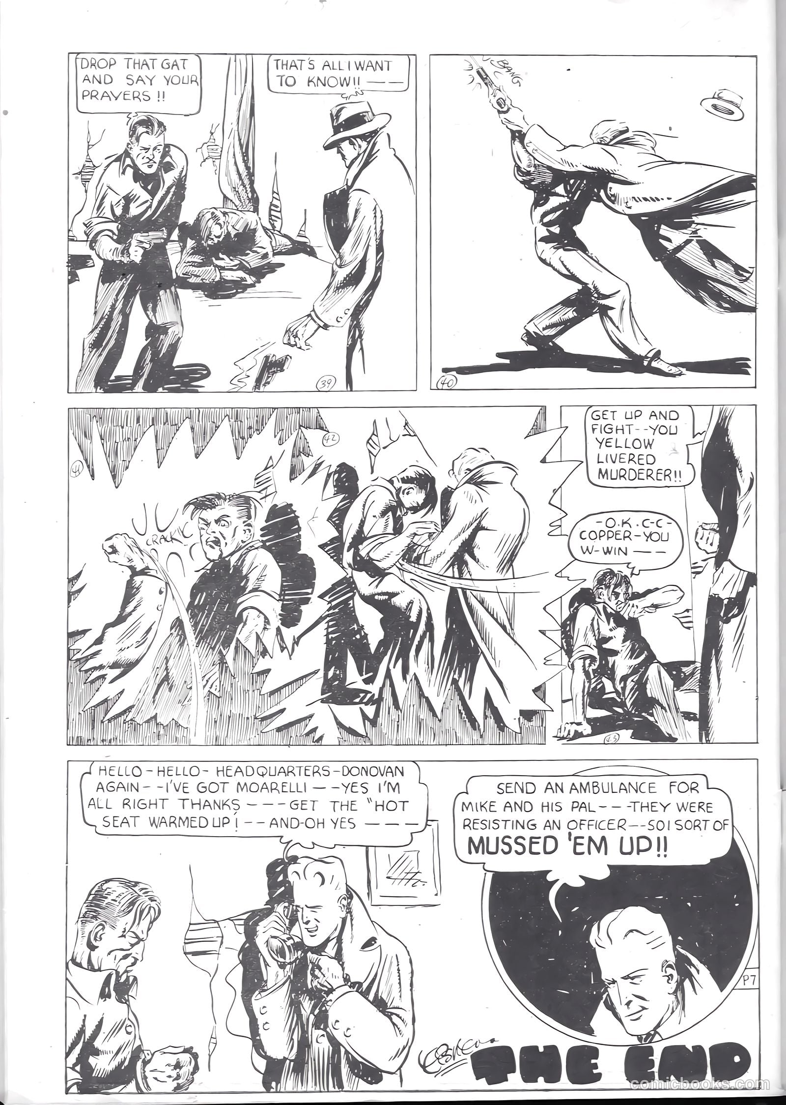 Keen Detective Funnies #6 — page 56 of 68