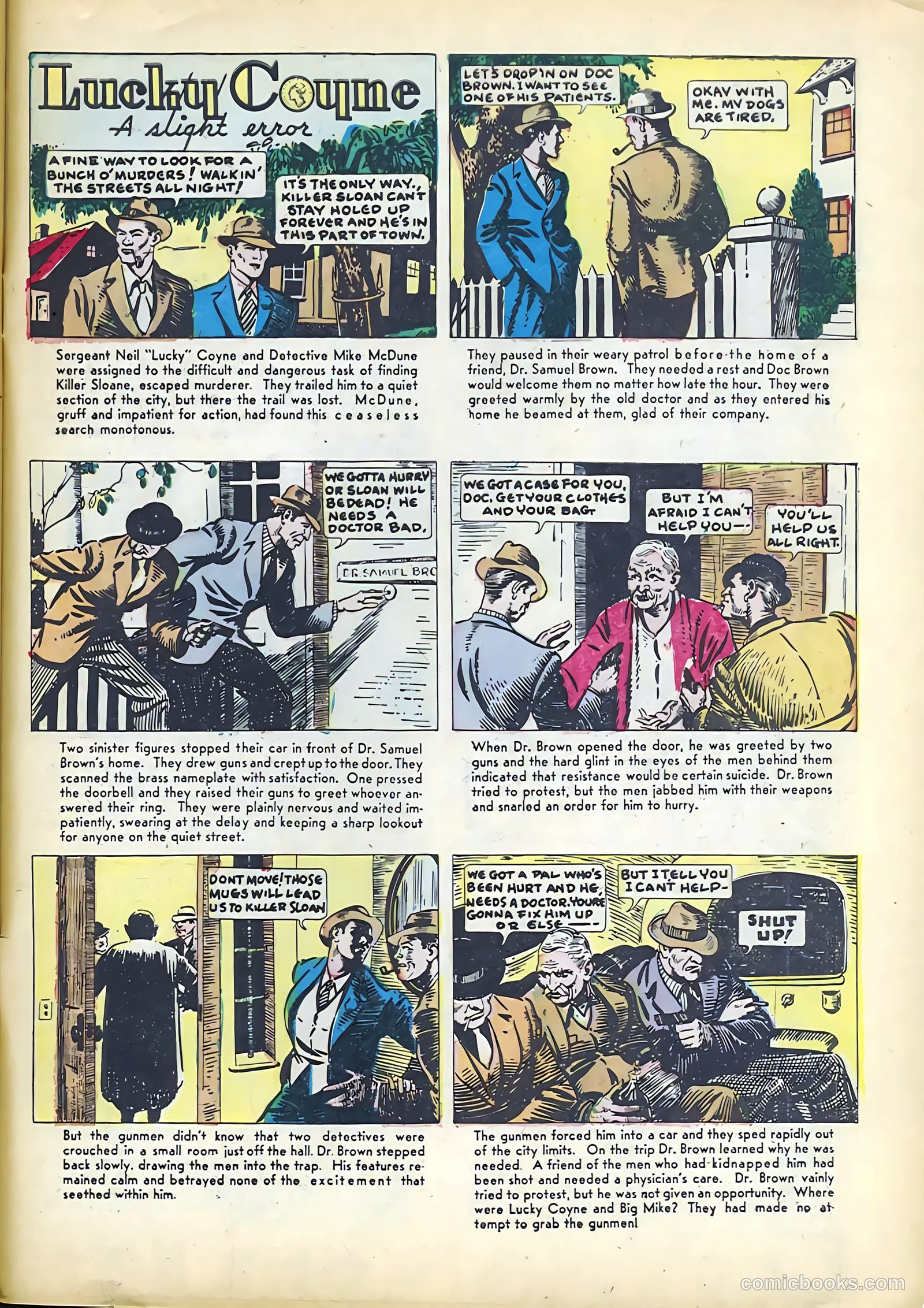 Keen Detective Funnies #6 — page 57 of 68