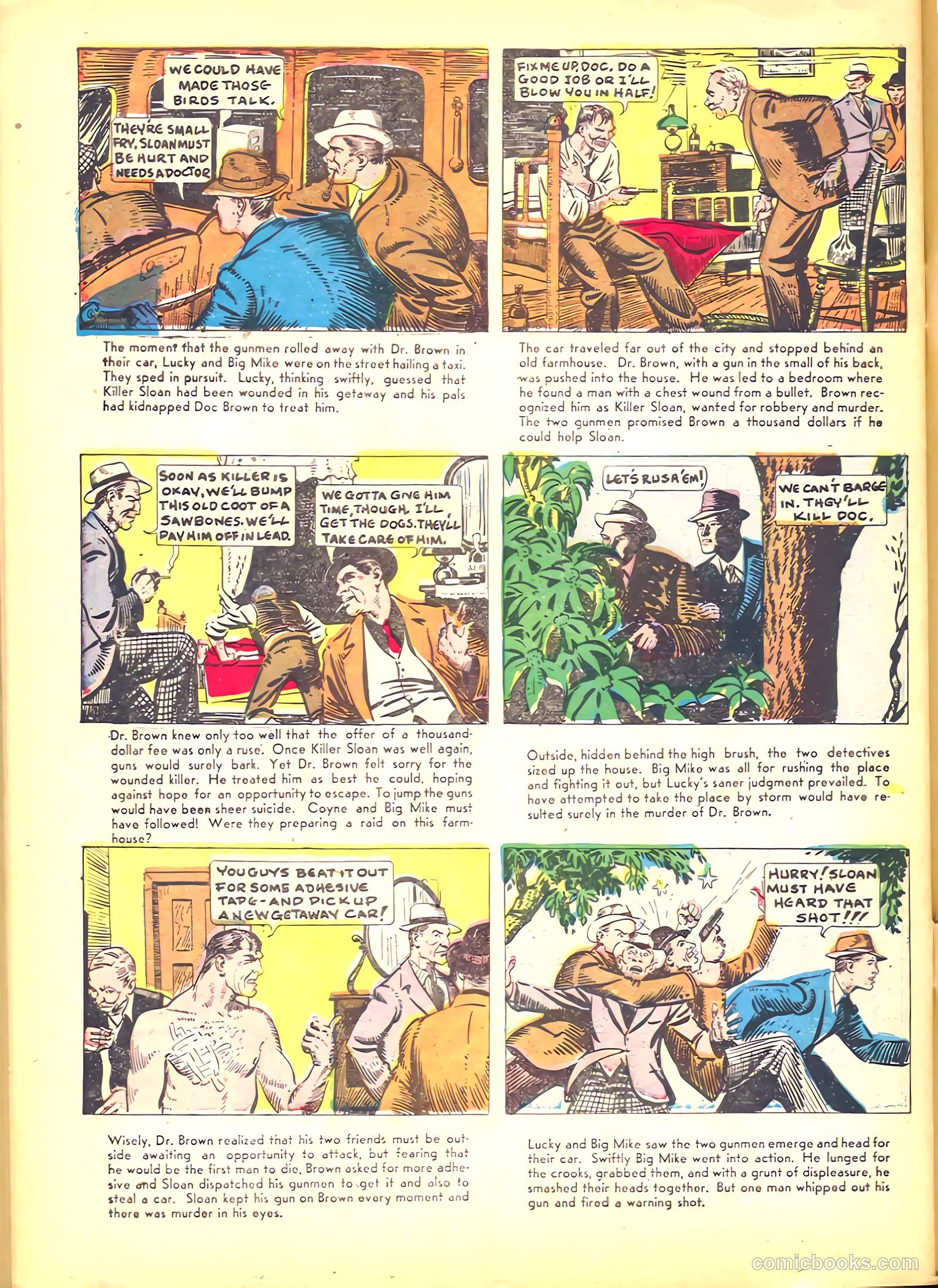Keen Detective Funnies #6 — page 58 of 68