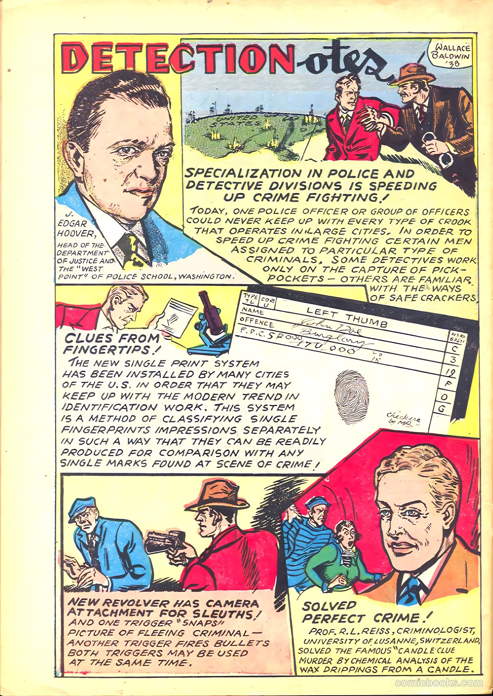 Keen Detective Funnies #6 — page 66 of 68