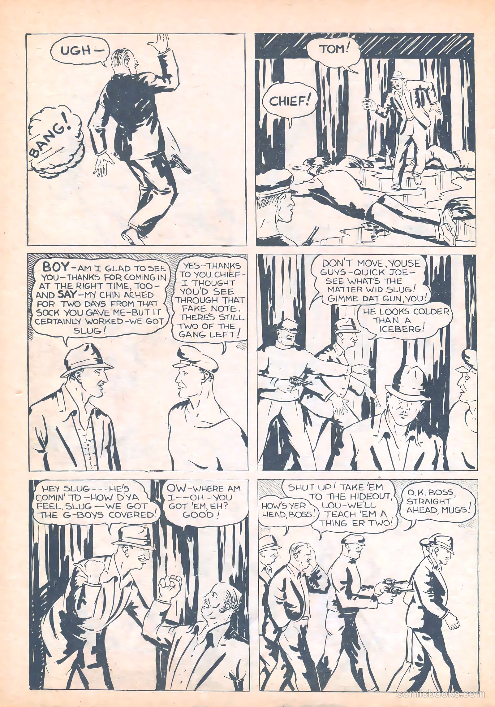 Keen Detective Funnies #8 — page 24 of 68