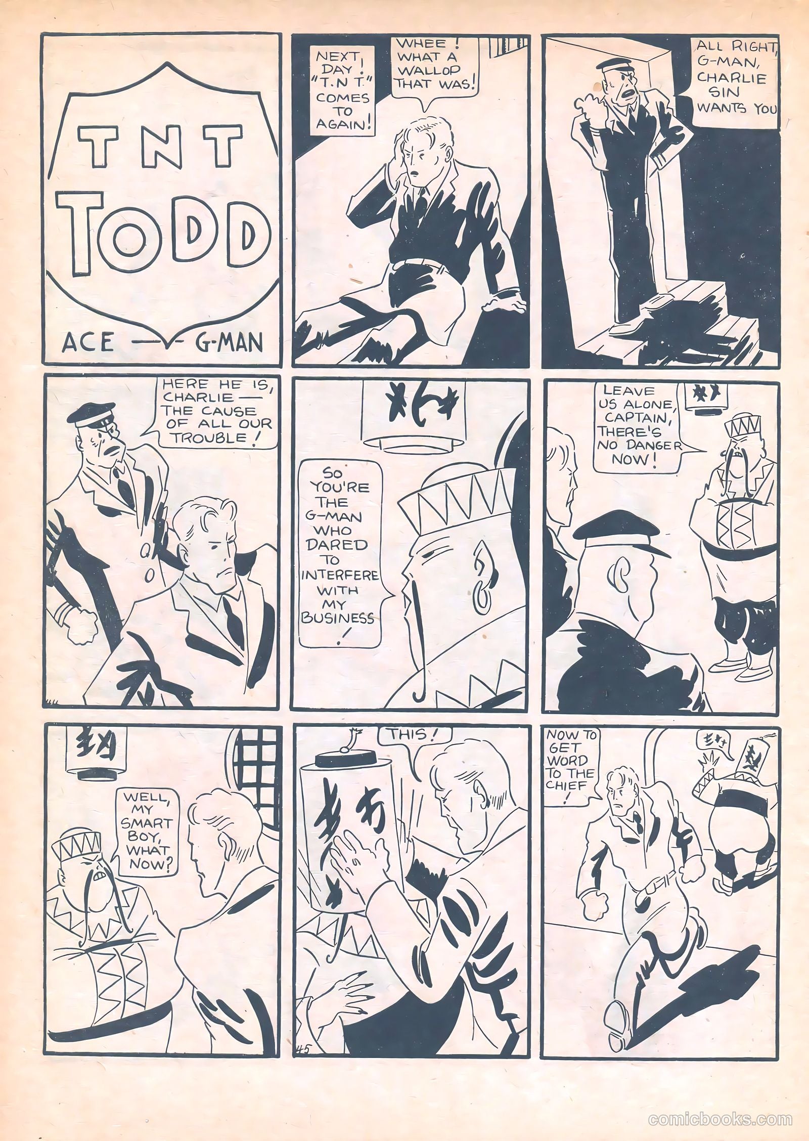 Keen Detective Funnies #8 — page 40 of 68