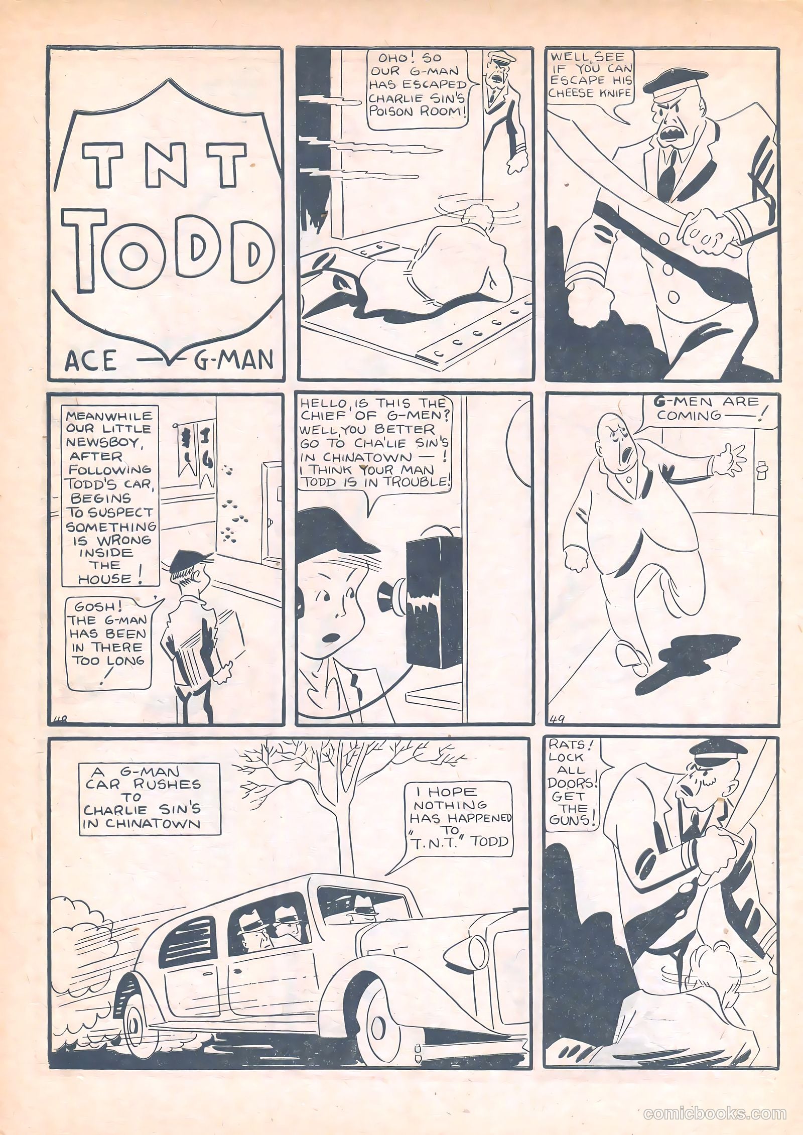 Keen Detective Funnies #8 — page 42 of 68