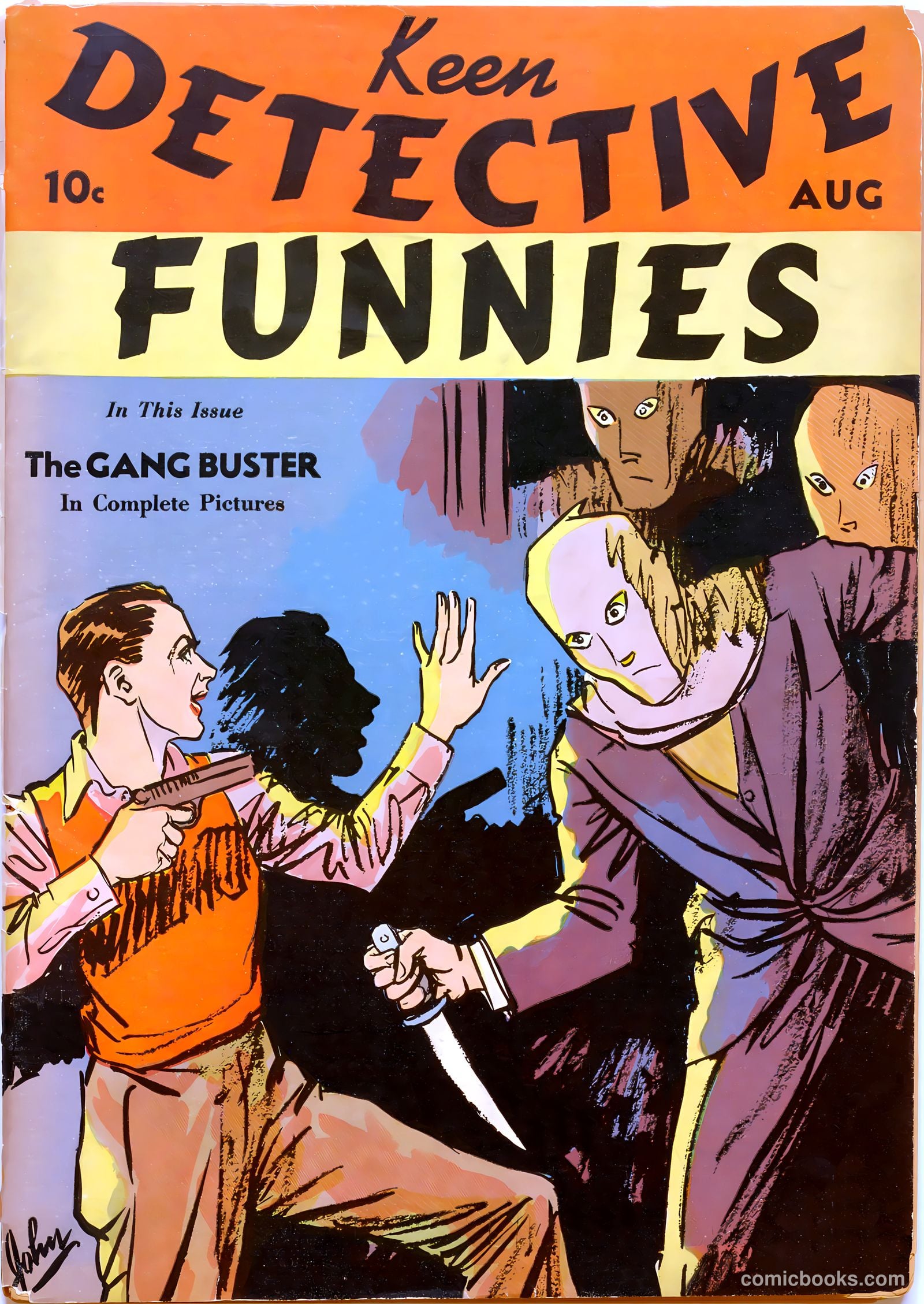 Keen Detective Funnies #9 — page 1 of 53