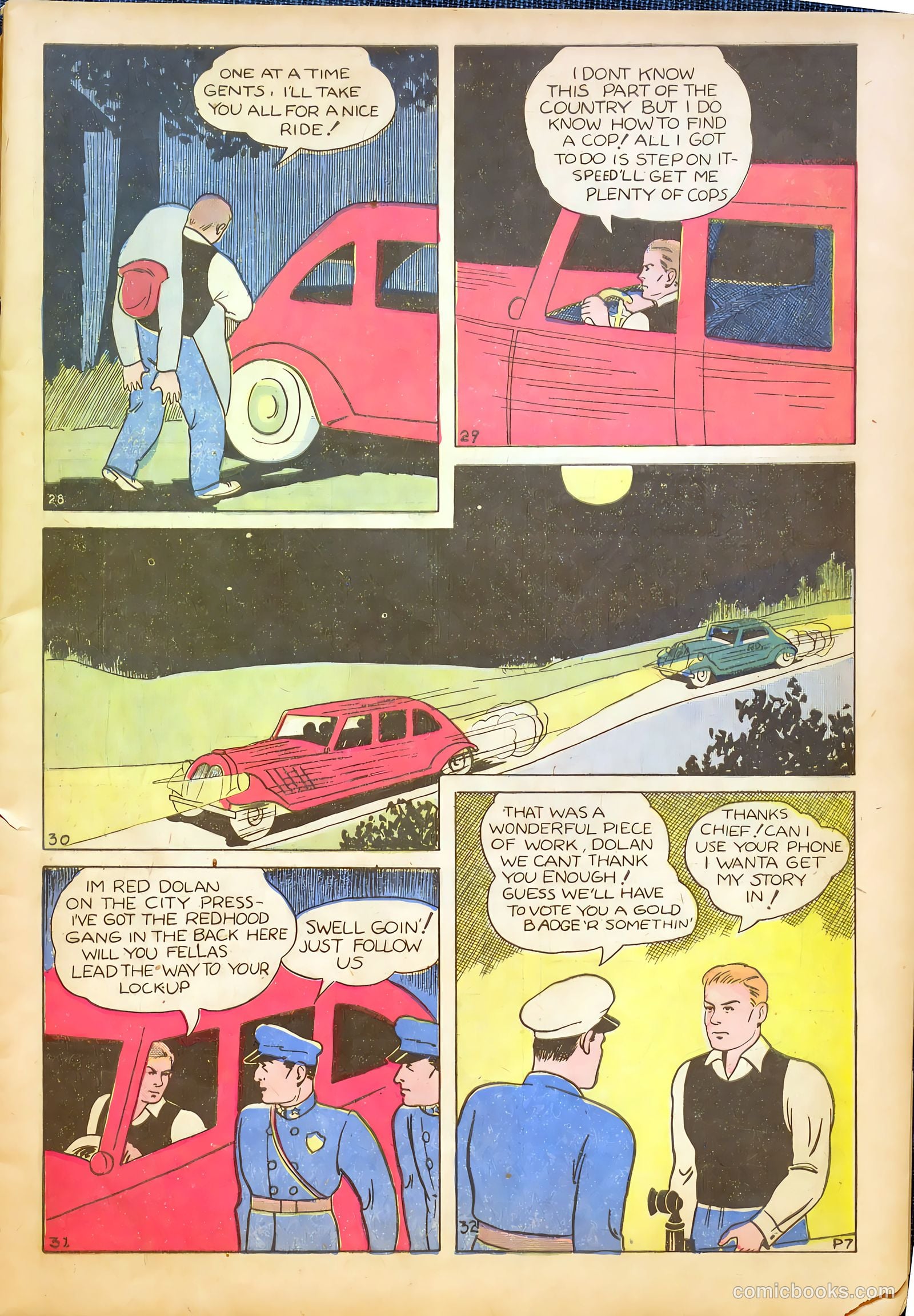 Keen Detective Funnies #9 — page 9 of 53