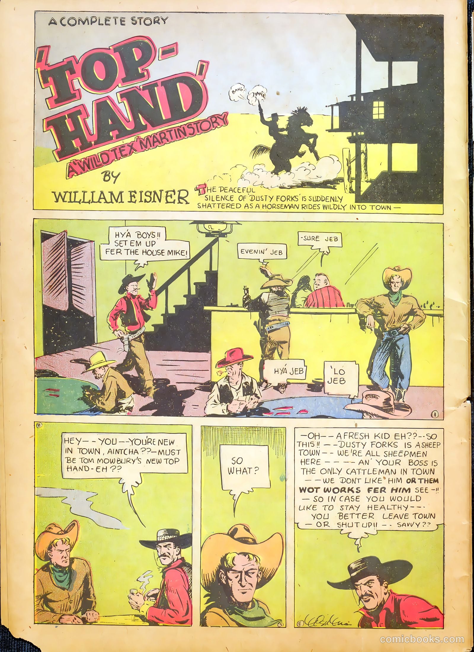 Keen Detective Funnies #9 — page 10 of 53