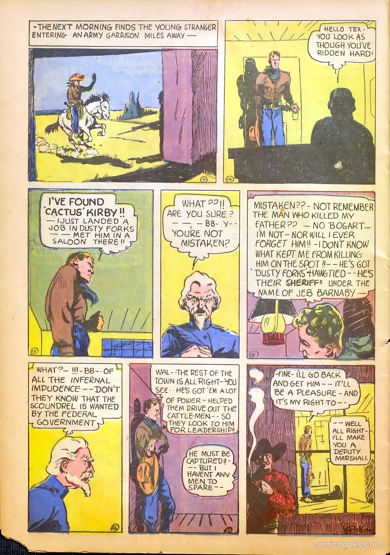 Keen Detective Funnies #9 — page 12 of 53
