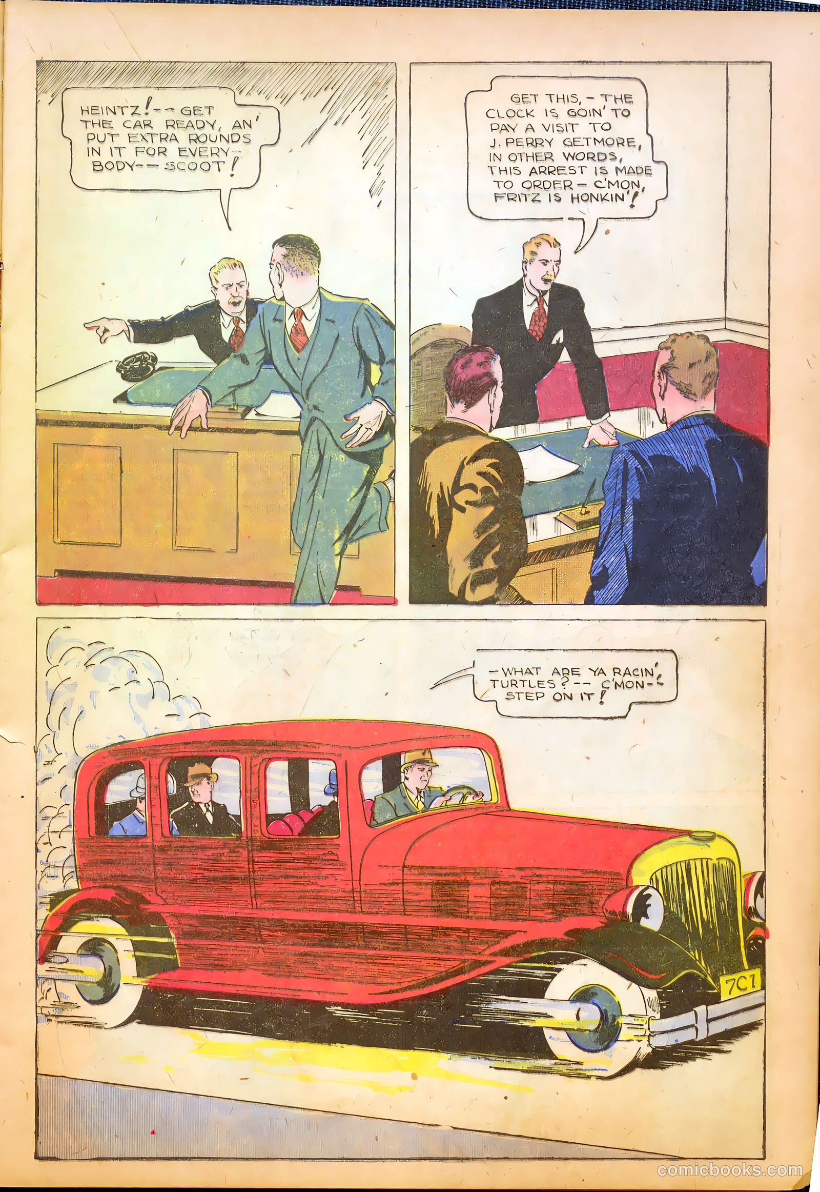 Keen Detective Funnies #9 — page 21 of 53