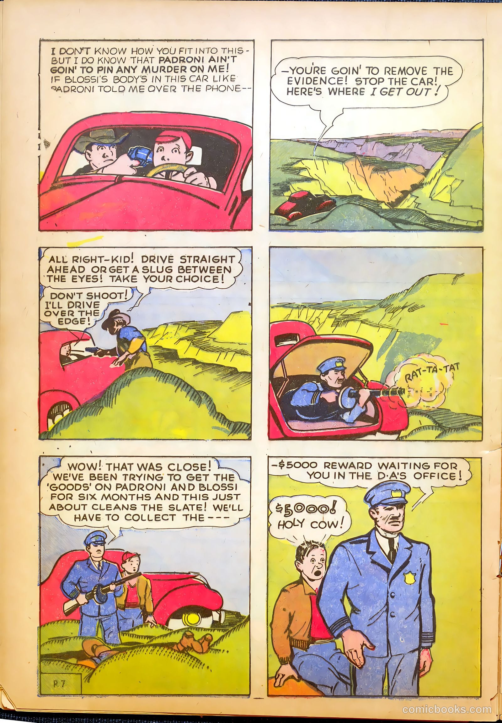 Keen Detective Funnies #9 — page 32 of 53