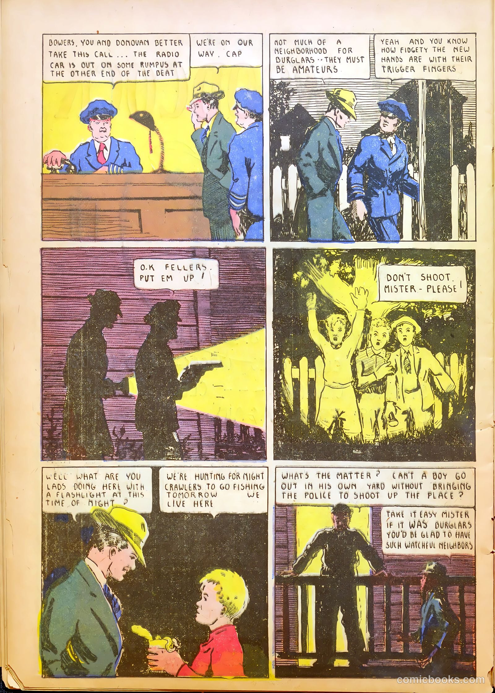 Keen Detective Funnies #9 — page 36 of 53