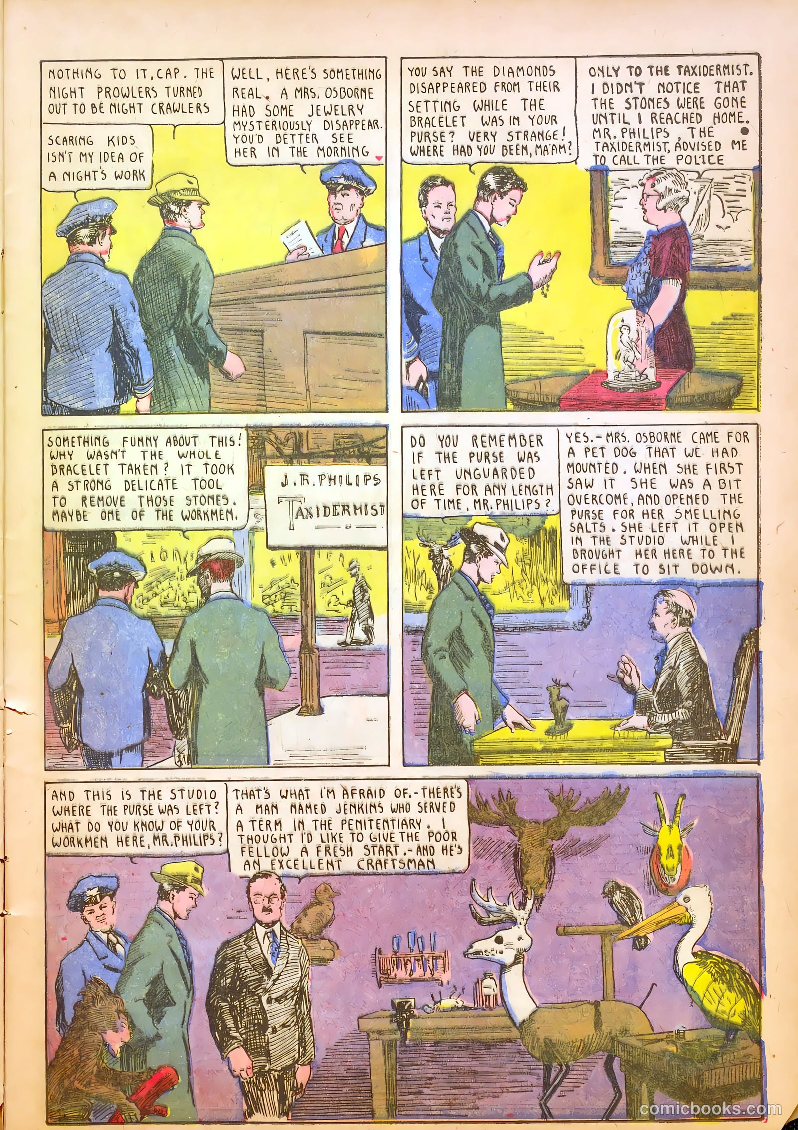 Keen Detective Funnies #9 — page 37 of 53