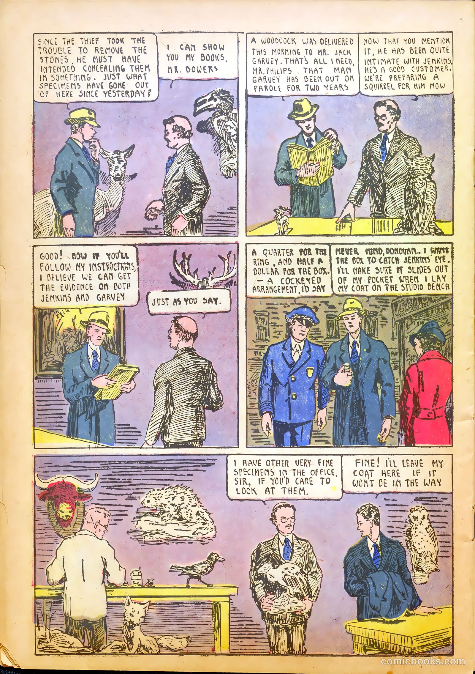 Keen Detective Funnies #9 — page 38 of 53