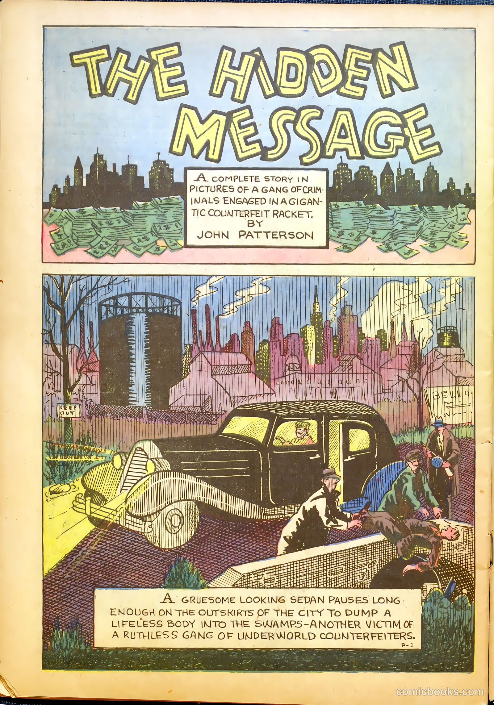 Keen Detective Funnies #9 — page 44 of 53