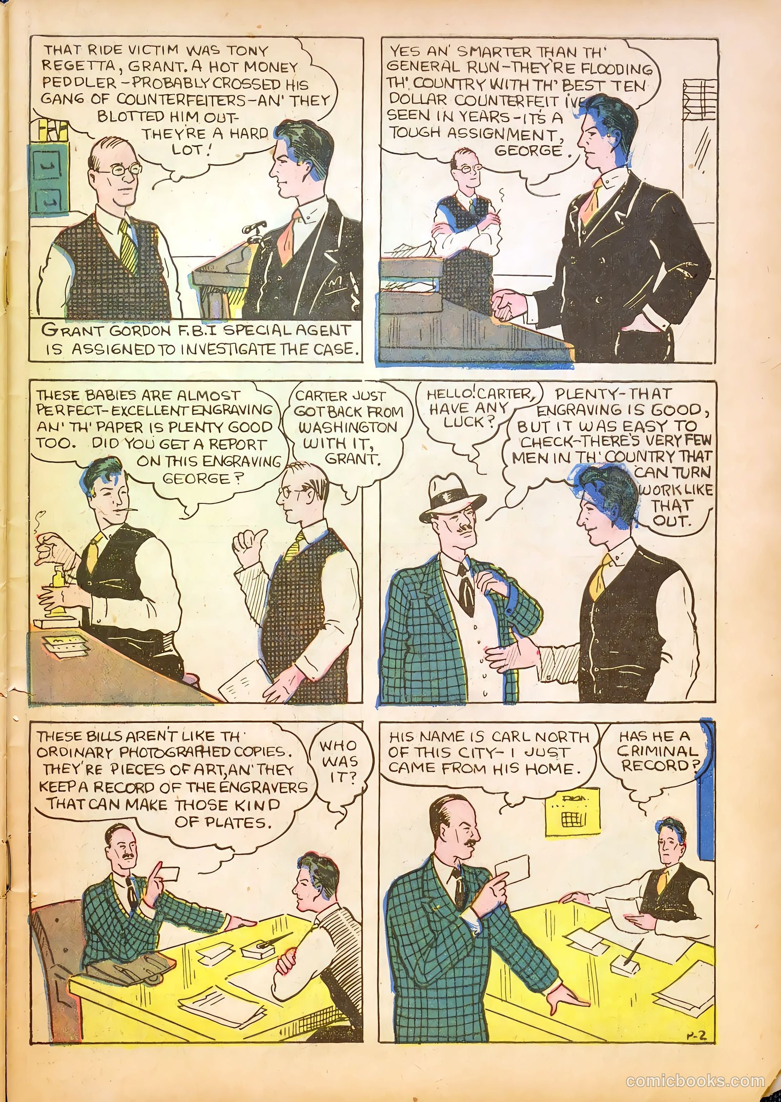 Keen Detective Funnies #9 — page 45 of 53