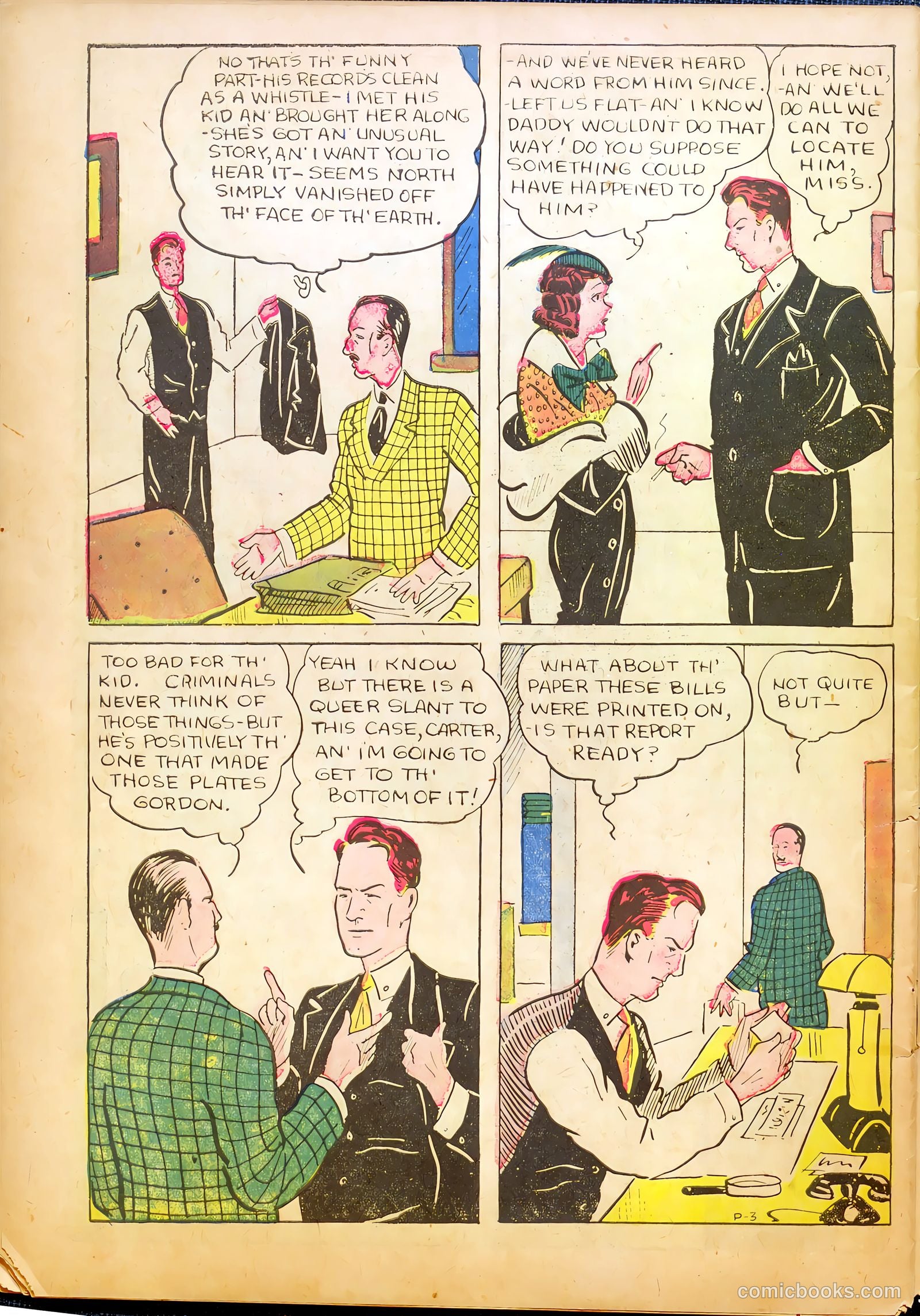 Keen Detective Funnies #9 — page 46 of 53
