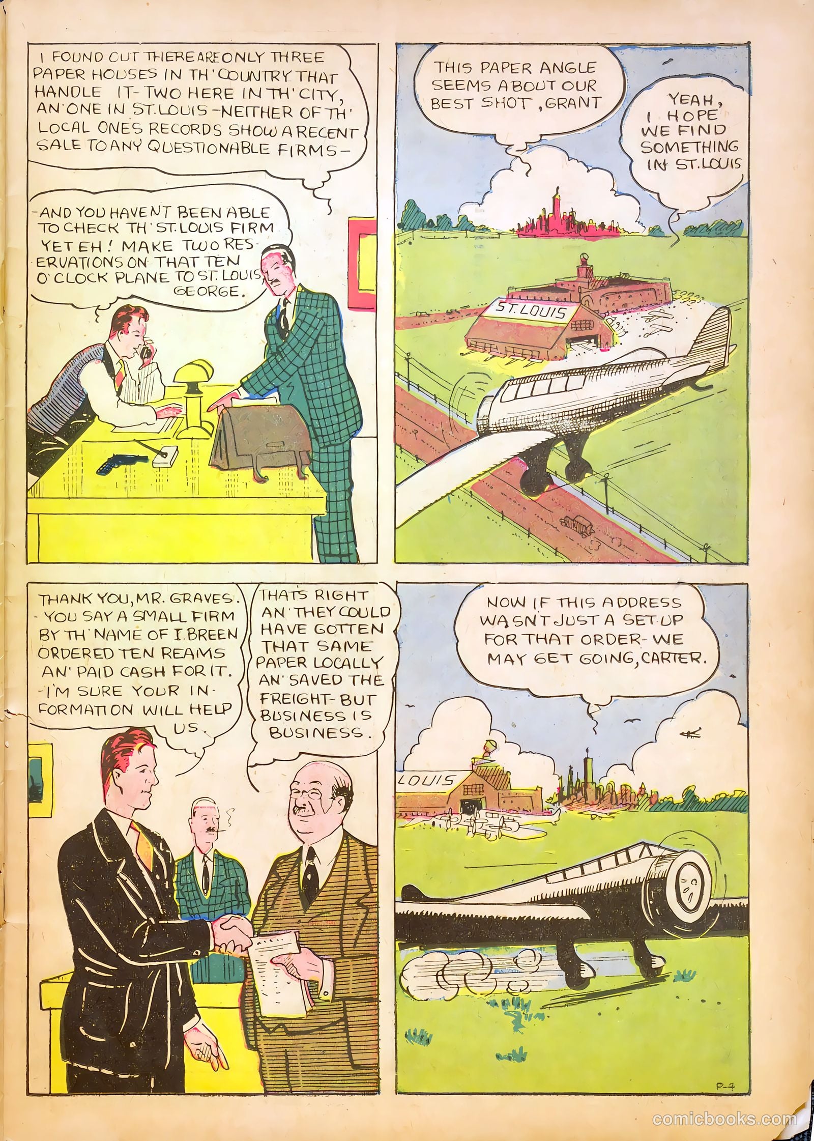 Keen Detective Funnies #9 — page 47 of 53
