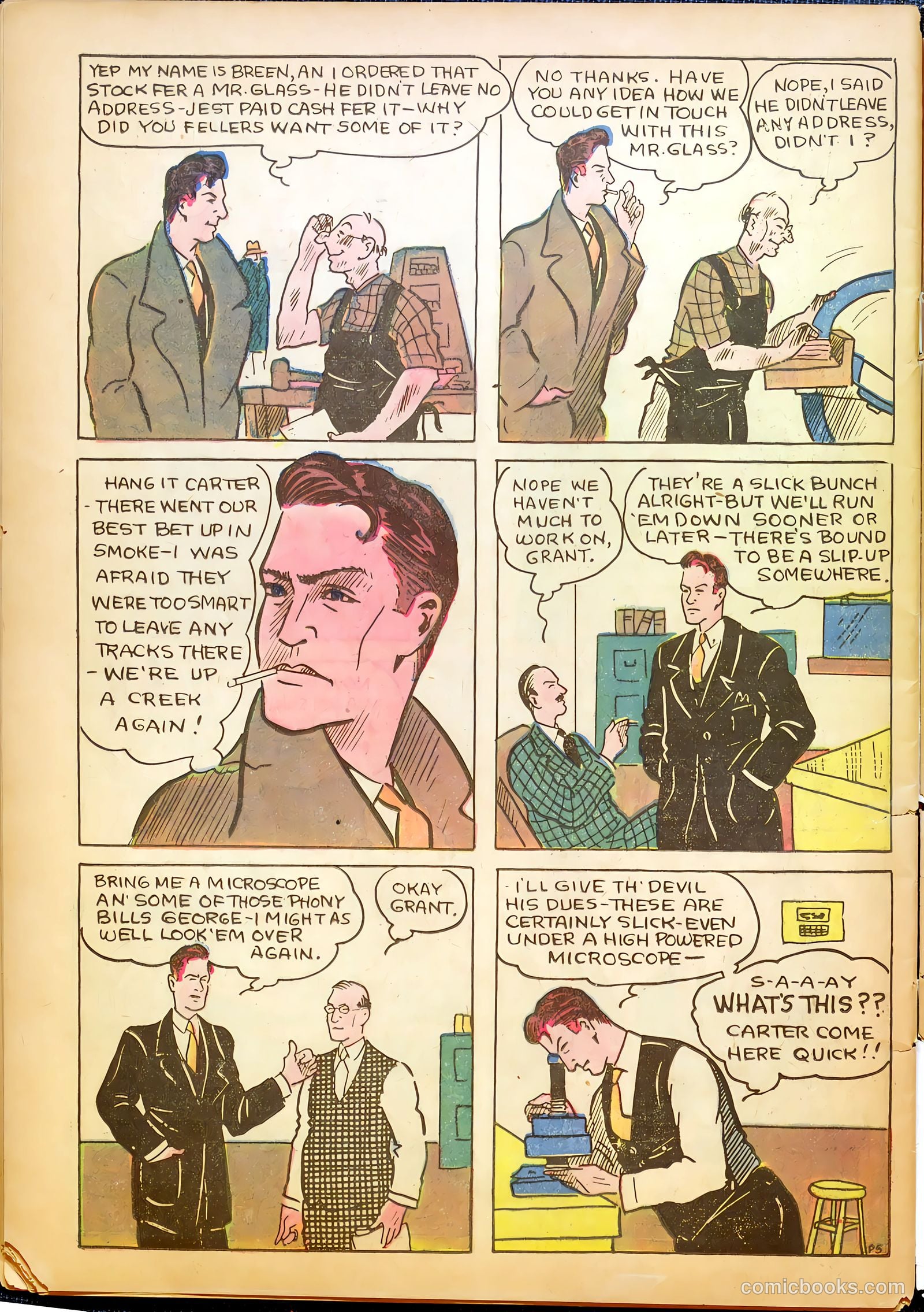 Keen Detective Funnies #9 — page 48 of 53