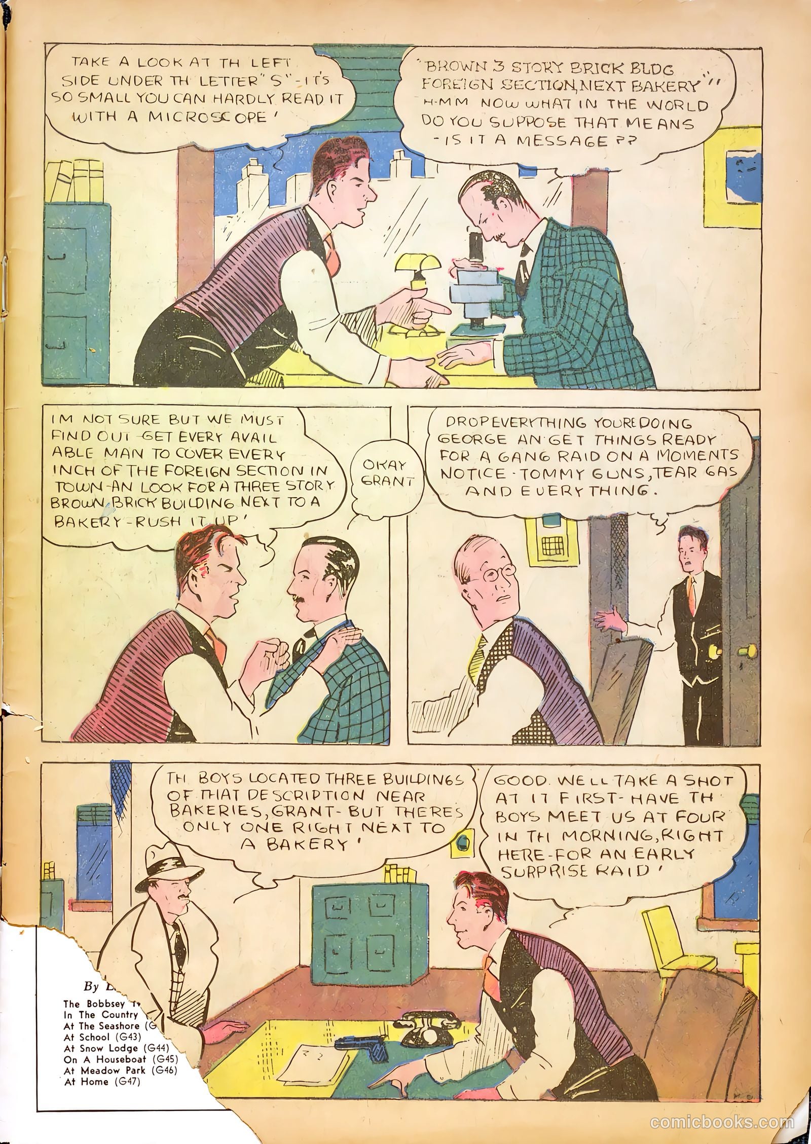 Keen Detective Funnies #9 — page 49 of 53