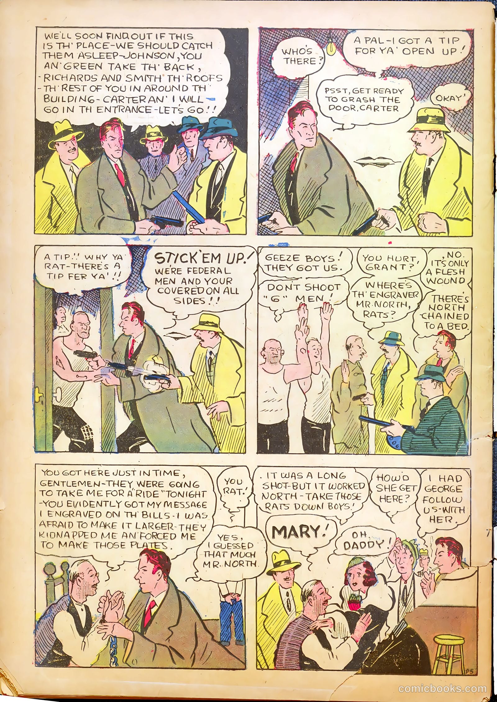 Keen Detective Funnies #9 — page 50 of 53