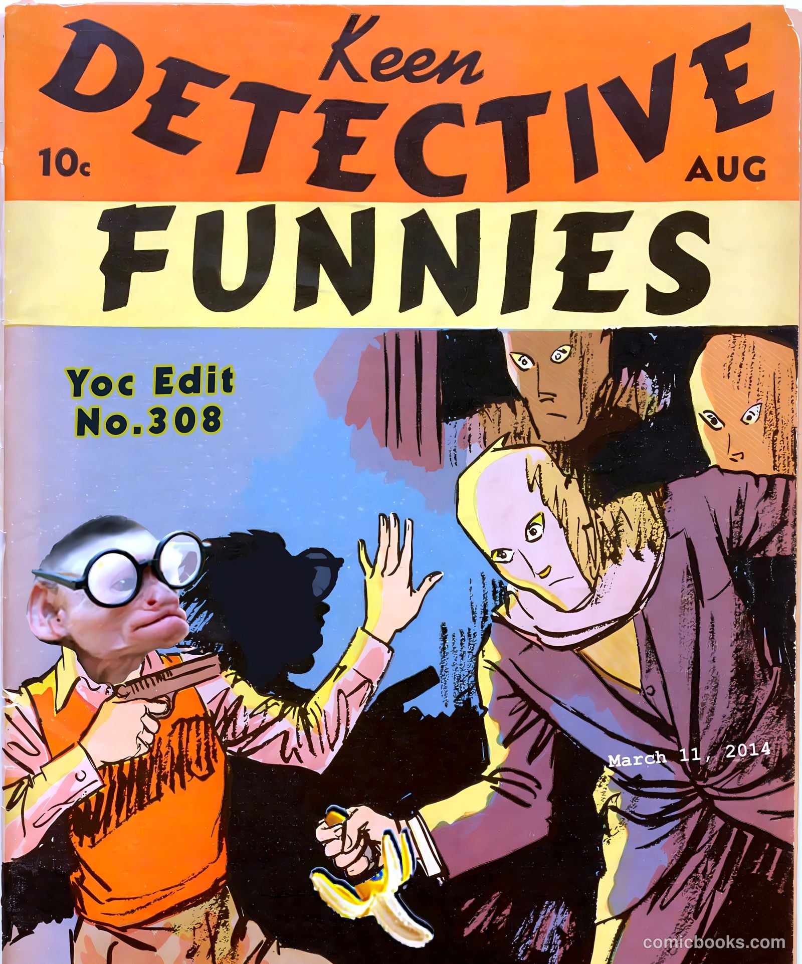 Keen Detective Funnies #9 — page 53 of 53