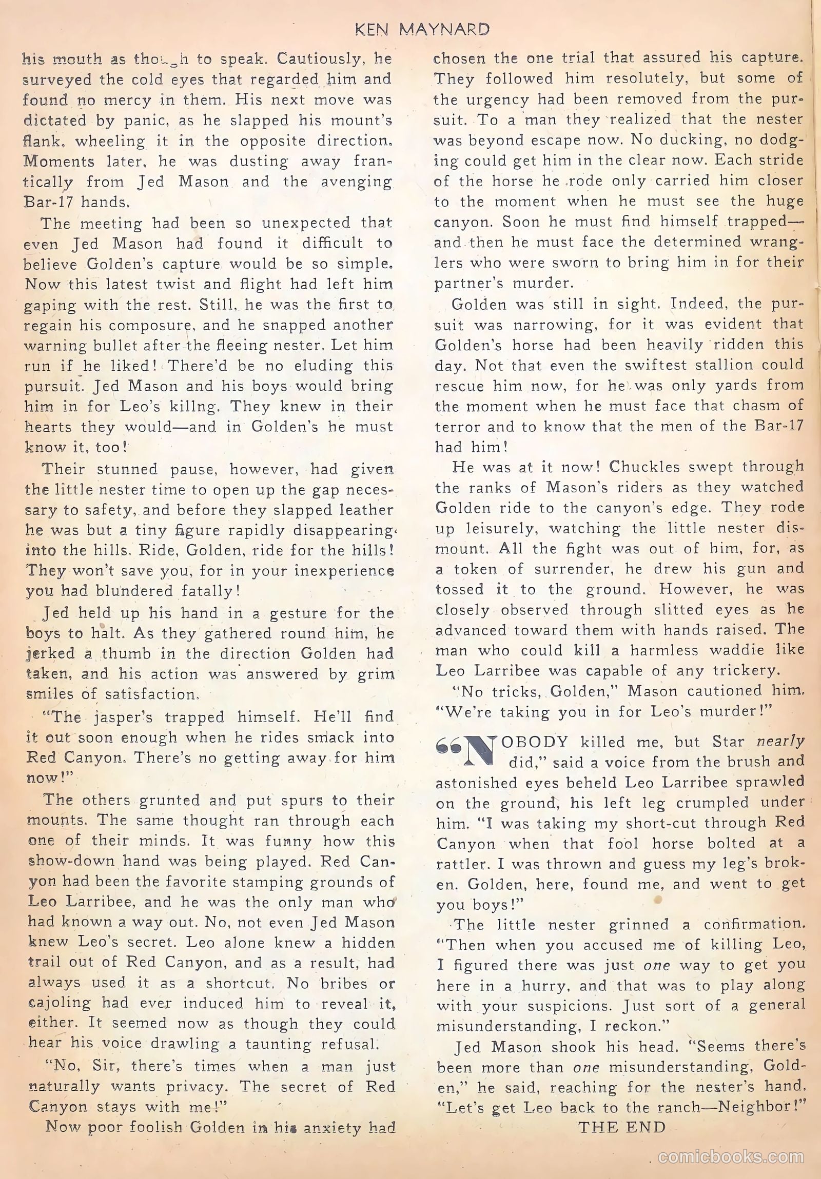 Ken Maynard #3 — page 26 of 36