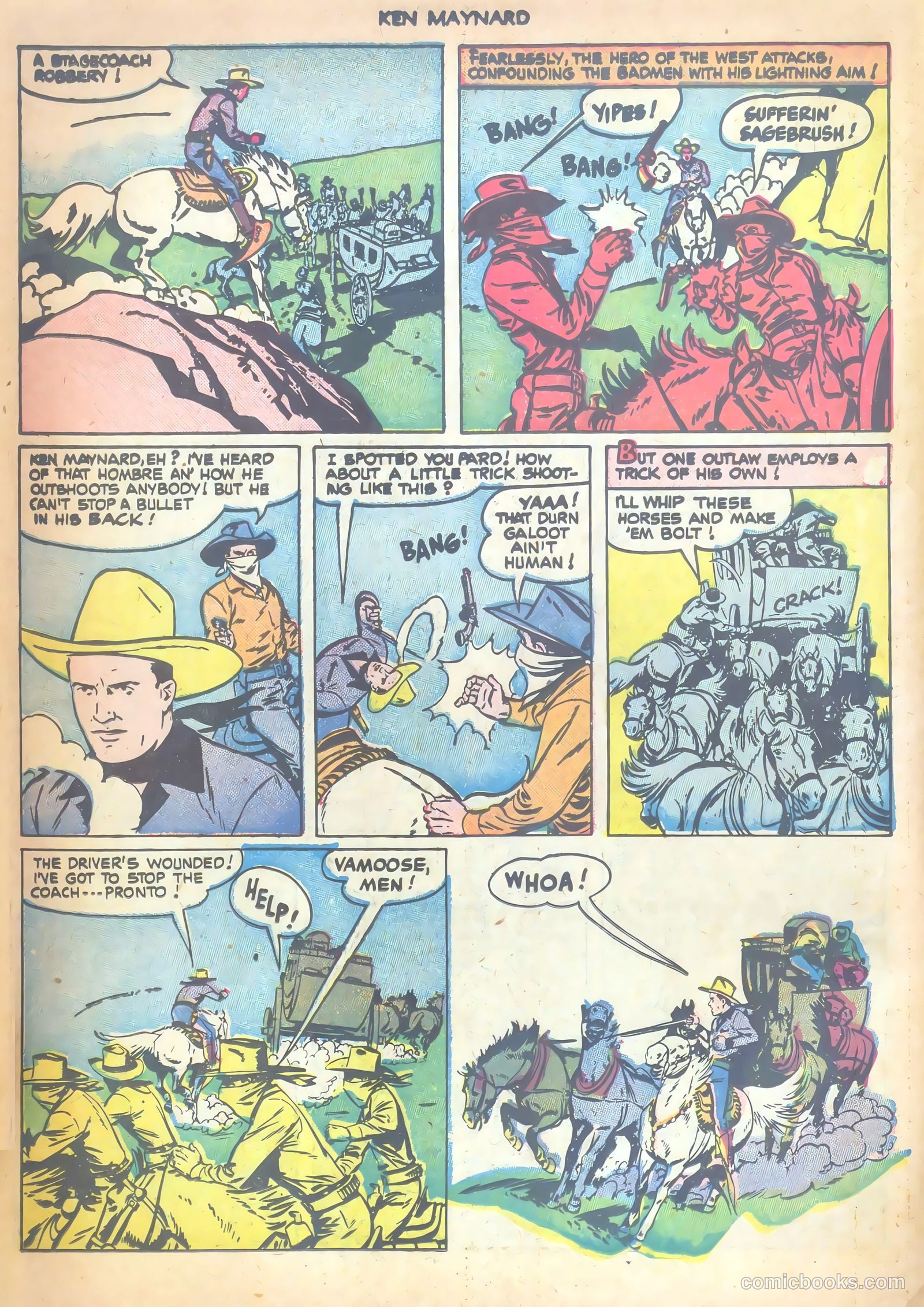 Ken Maynard #5 — page 6 of 36
