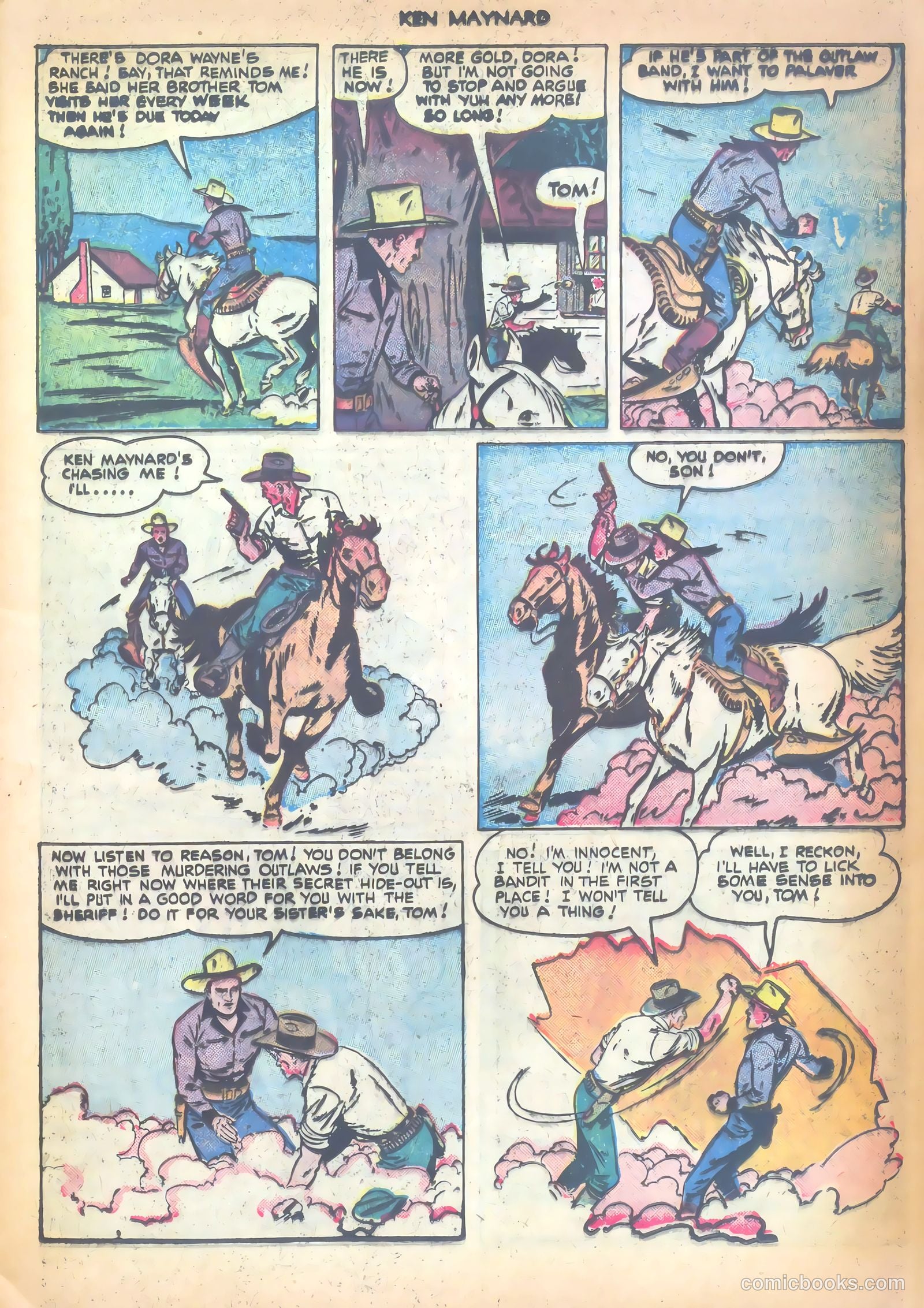 Ken Maynard #5 — page 9 of 36